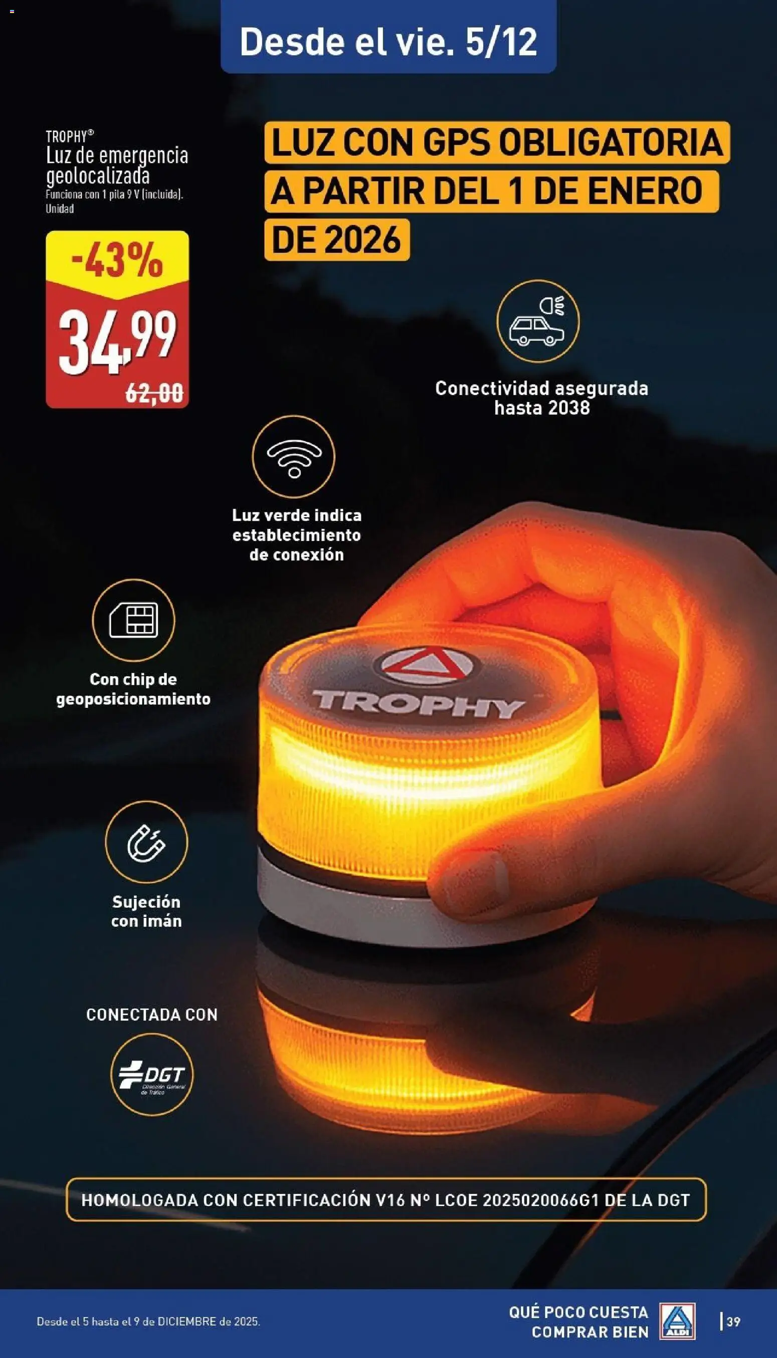 Aldi folleto Baleares │ válido desde el 01.12.2025 | Página: 39