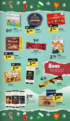 Pré-visualização Coviran - folheto válido de 16.12.2025 | Página: 13 | Produtos: Bolachas, Sal, Chocolate, Natas