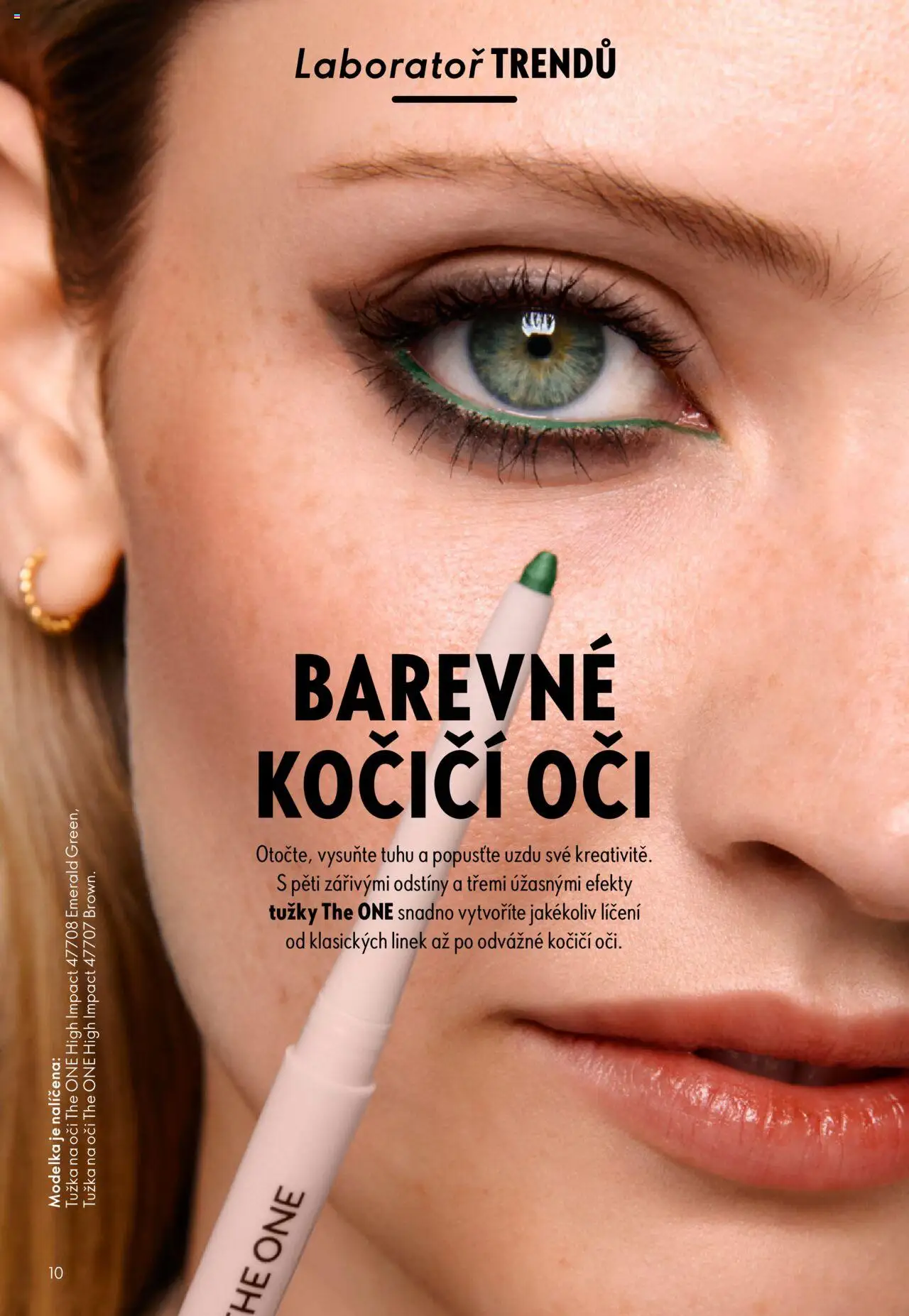 Oriflame katalog č.13/2025 od 07.09.2025 | Strana: 10 | Produkty: Tužka, Tužka na oči