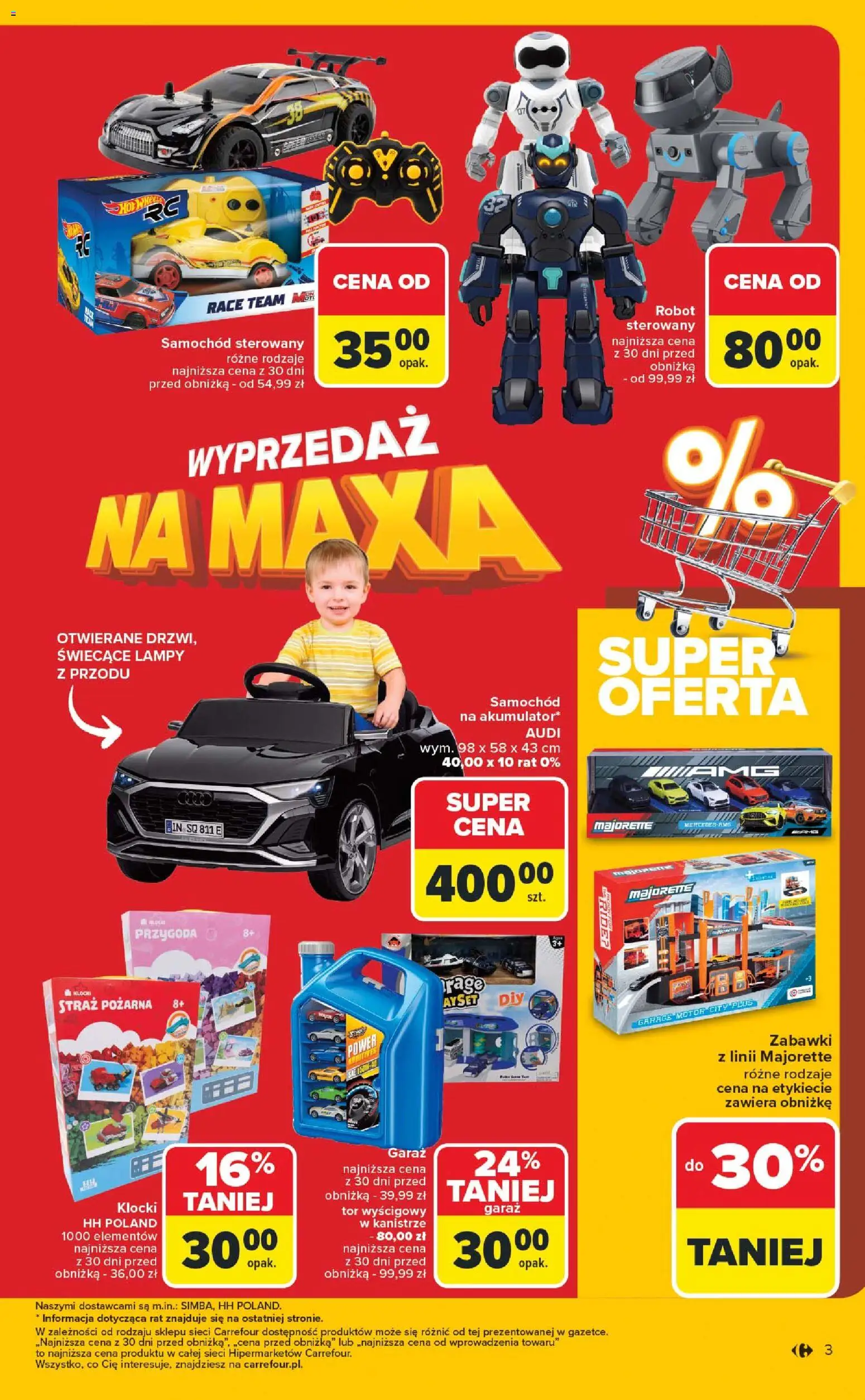 Carrefour Gazetka - Wyprzedaż od 15.12.2025 | Strona: 3 | Produkty: Robot