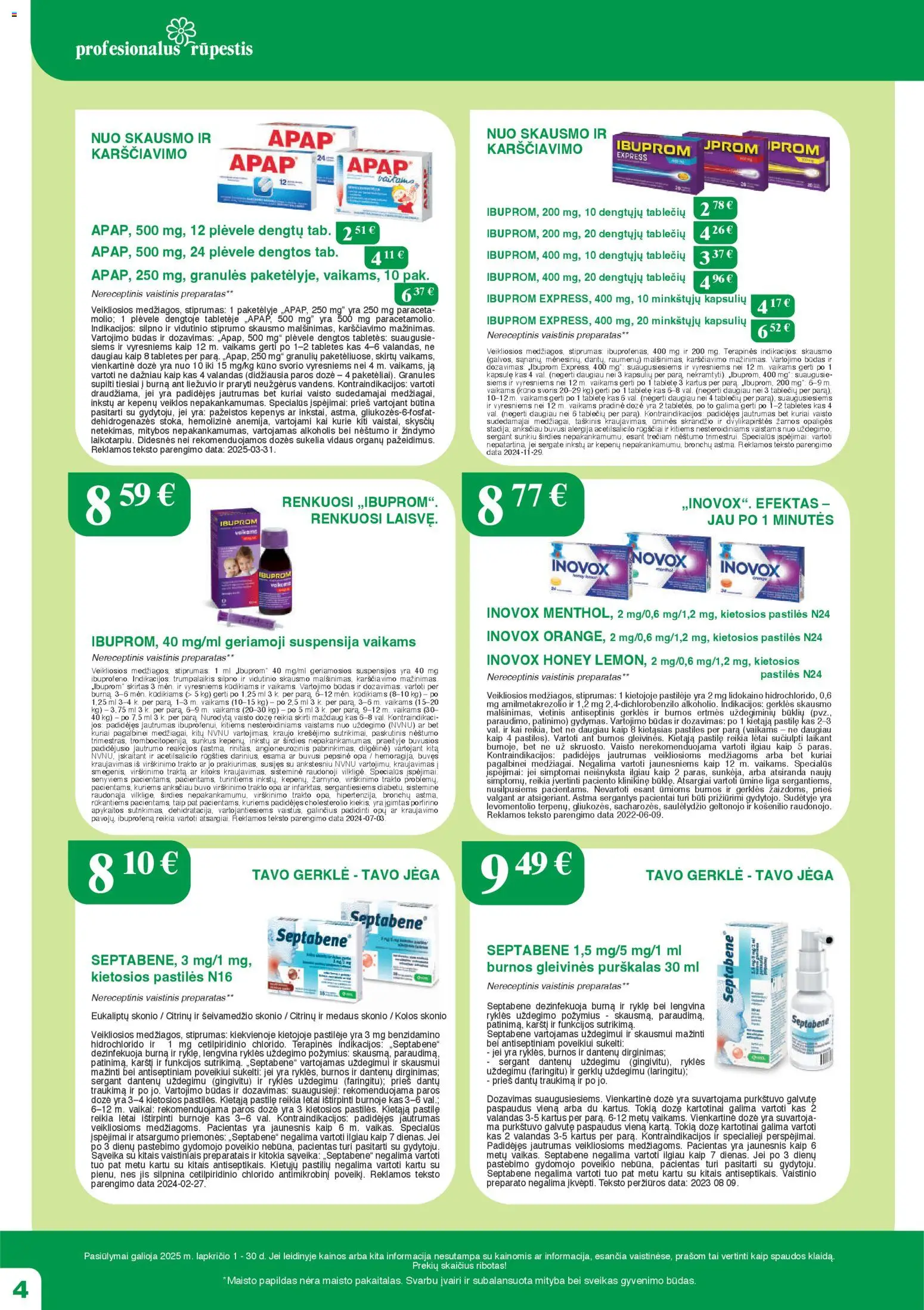 Ramunélés akcijos nuo 01.11.2025 | Puslapis: 4