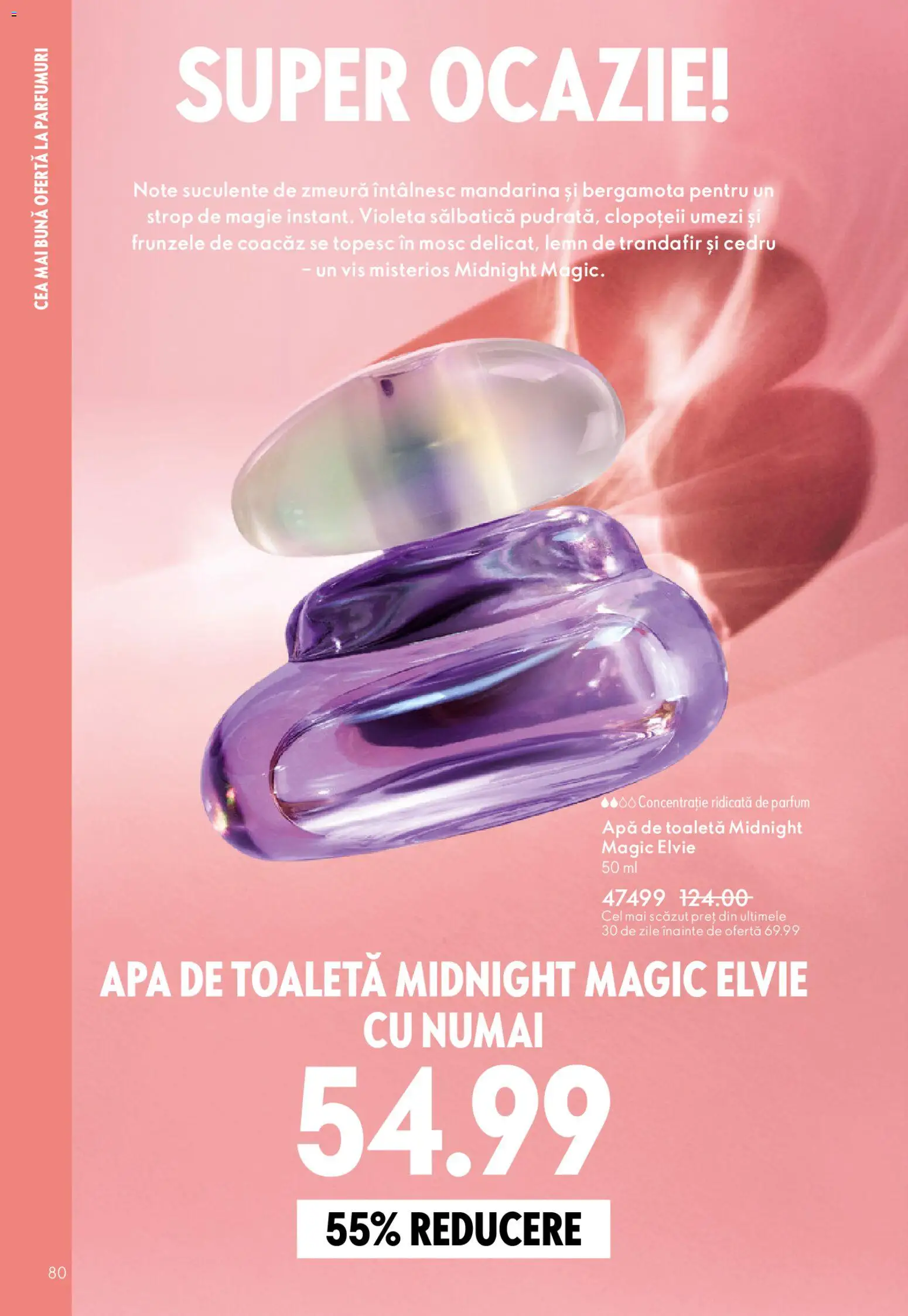Noul catalog Oriflame – valabil de la 15.04.2026 | Pagină: 80 | Produse: Toaletă, Parfum, Apă de toaletă, Apă