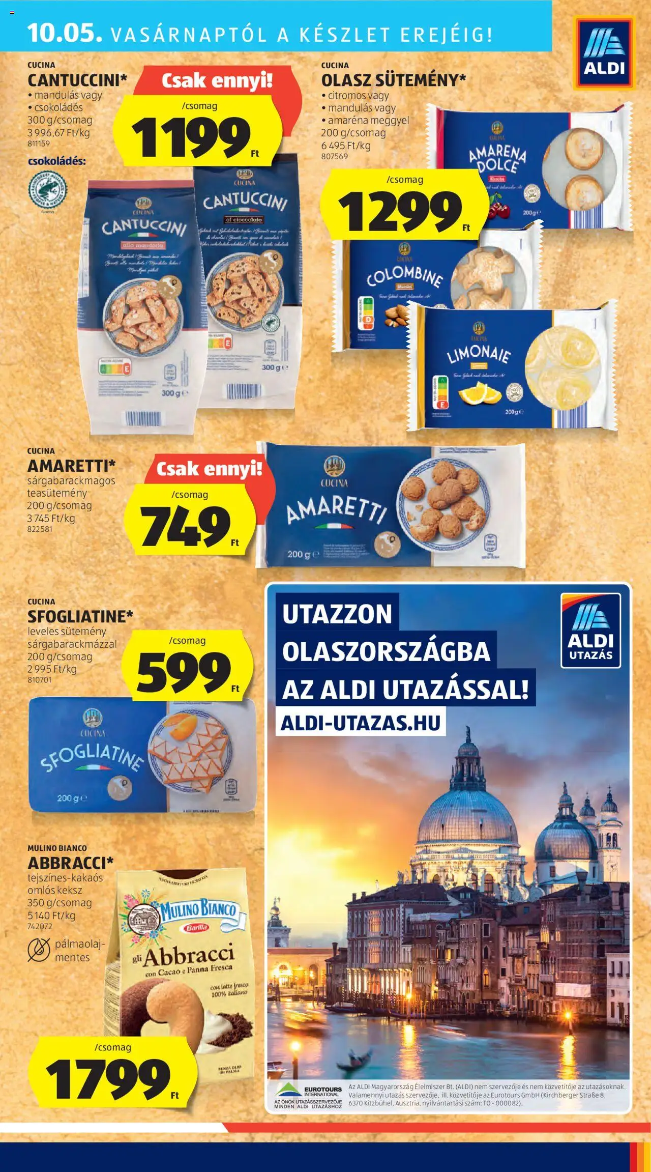 Aldi akciós ujság - amely érvényes a következő dátumtól: 02.10.2025 | Oldal: 33 | Termékek: Teasütemény, Sütemény, Cantuccini, Keksz