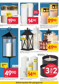 Rusta - erbjudanden - Förhandsvisning av reklamblad från butik Rusta aktuell från 13.10.2025 | Sida: 13 | Produkter: Batterier, Lykta