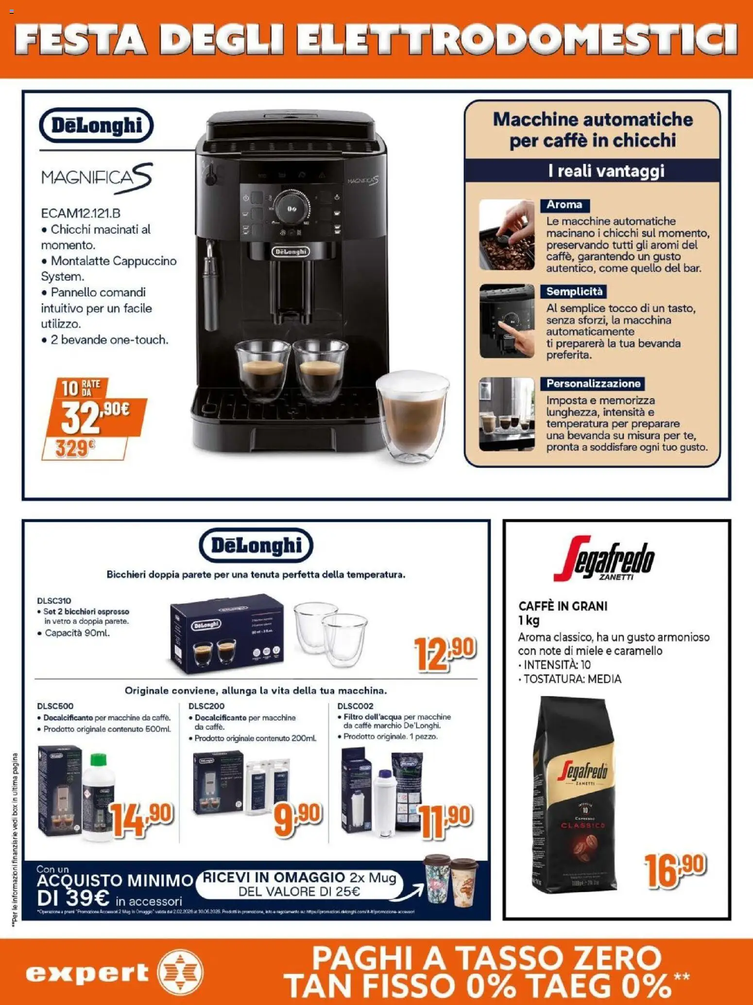 Volantino Expert del 12.03.2026 | Pagina: 14 | Prodotti: Caffè, Caffè in grani, Miele