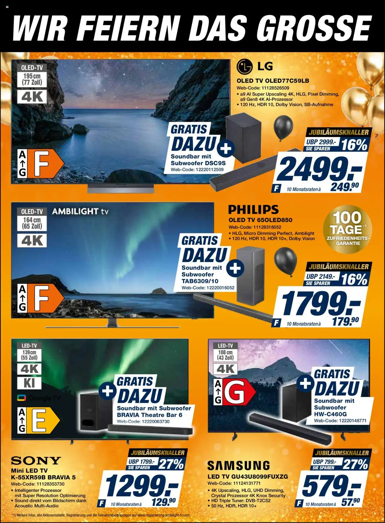 Expert Jubiläumsfinale – gültig ab 20.10.2025 | Seite: 6 | Produkte: Sony, Philips, Samsung, Bildschirm