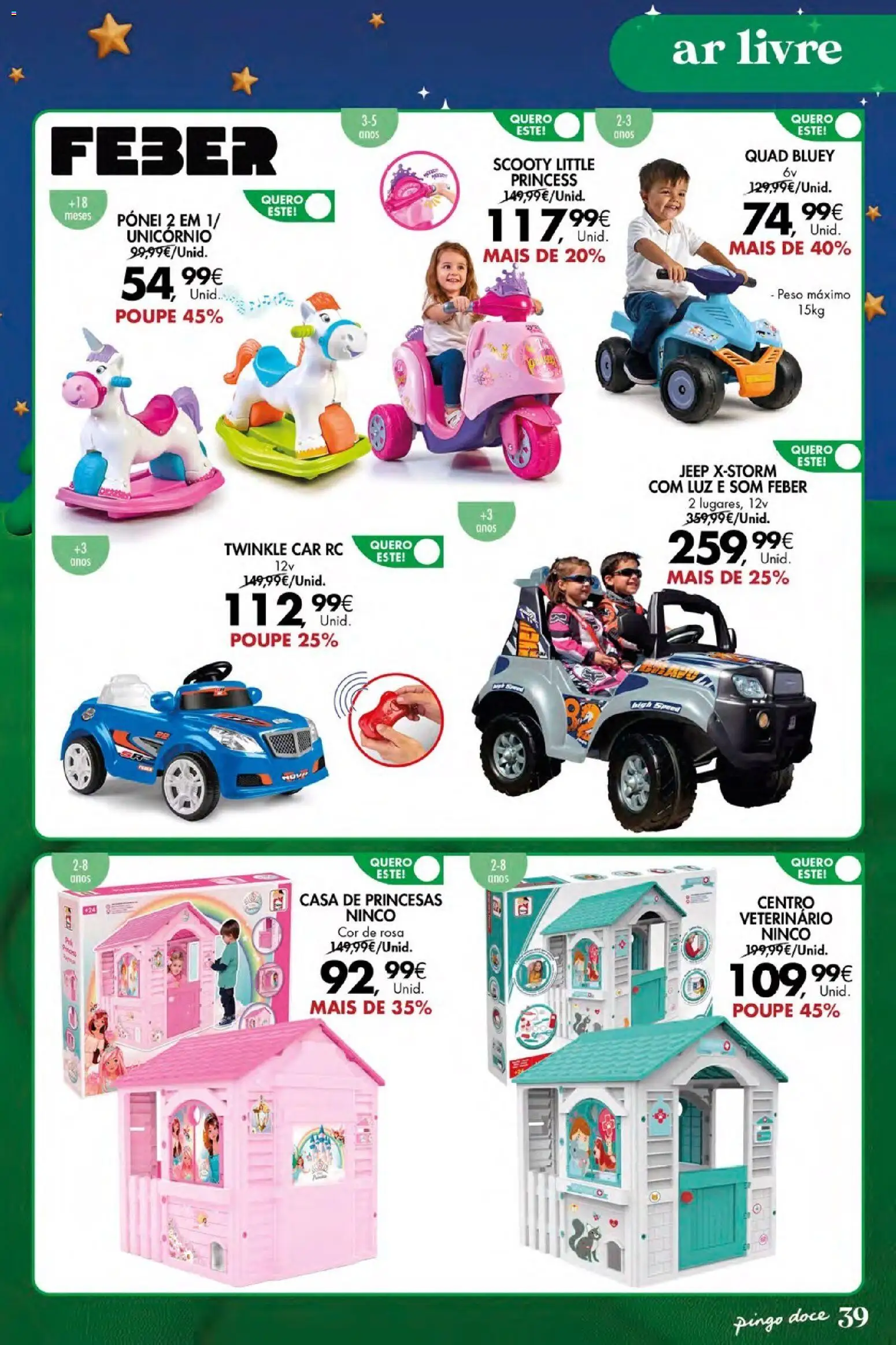 Pingo Doce - Brinquedos Natal Açores  │ válido de 04.12.2025 | Página: 39