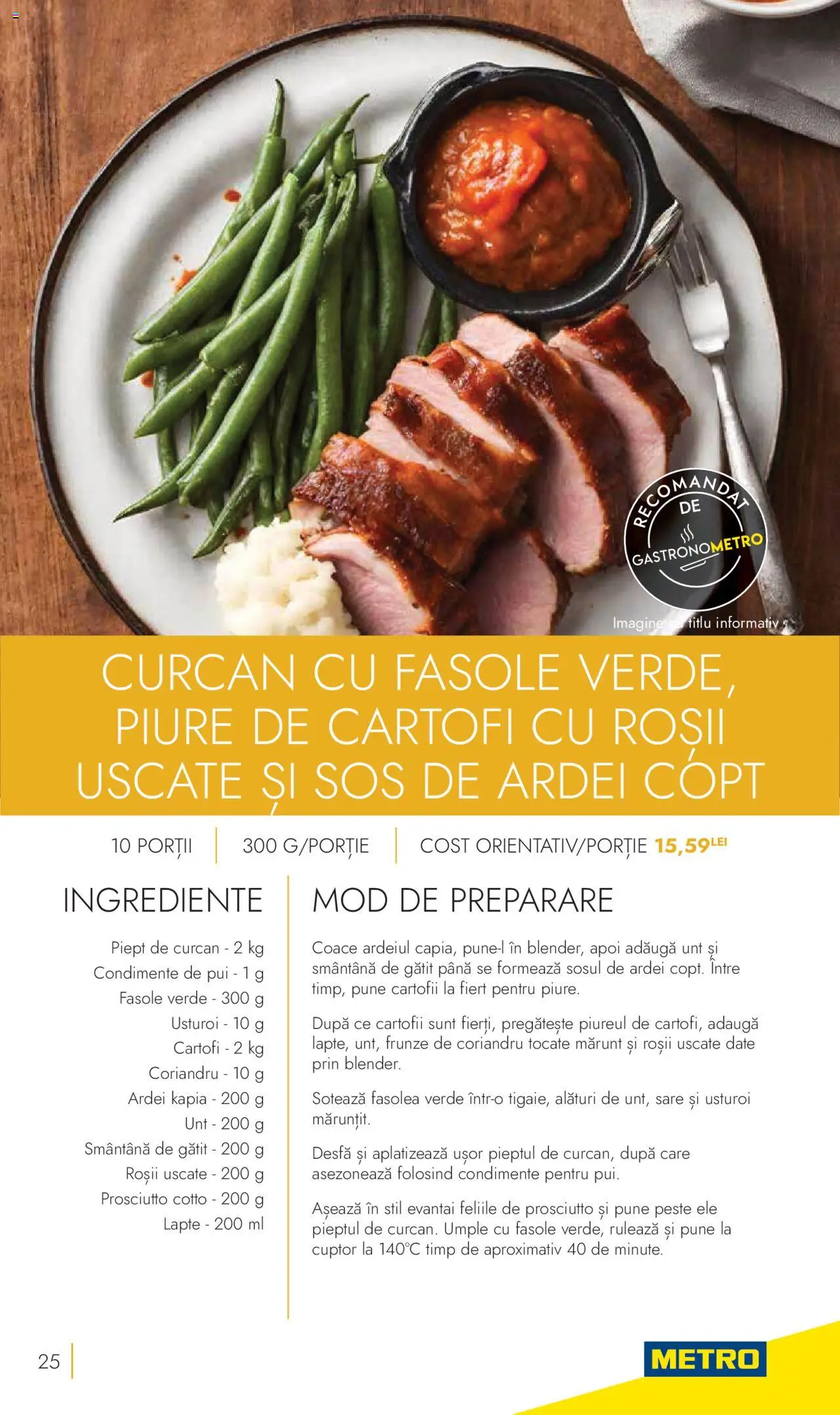 Noul catalog Metro – valabil de la 24.10.2023 | Pagină: 25 | Produse: Ardei, Lapte, Sos, Usturoi