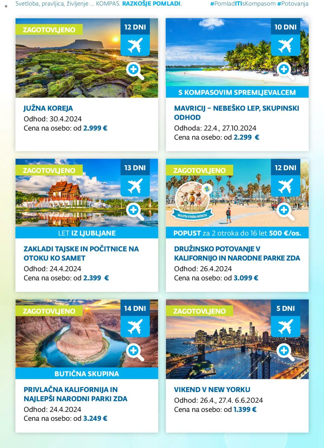 Kompas katalog potovanja │ velja od 25.03.2024 | Stran: 8