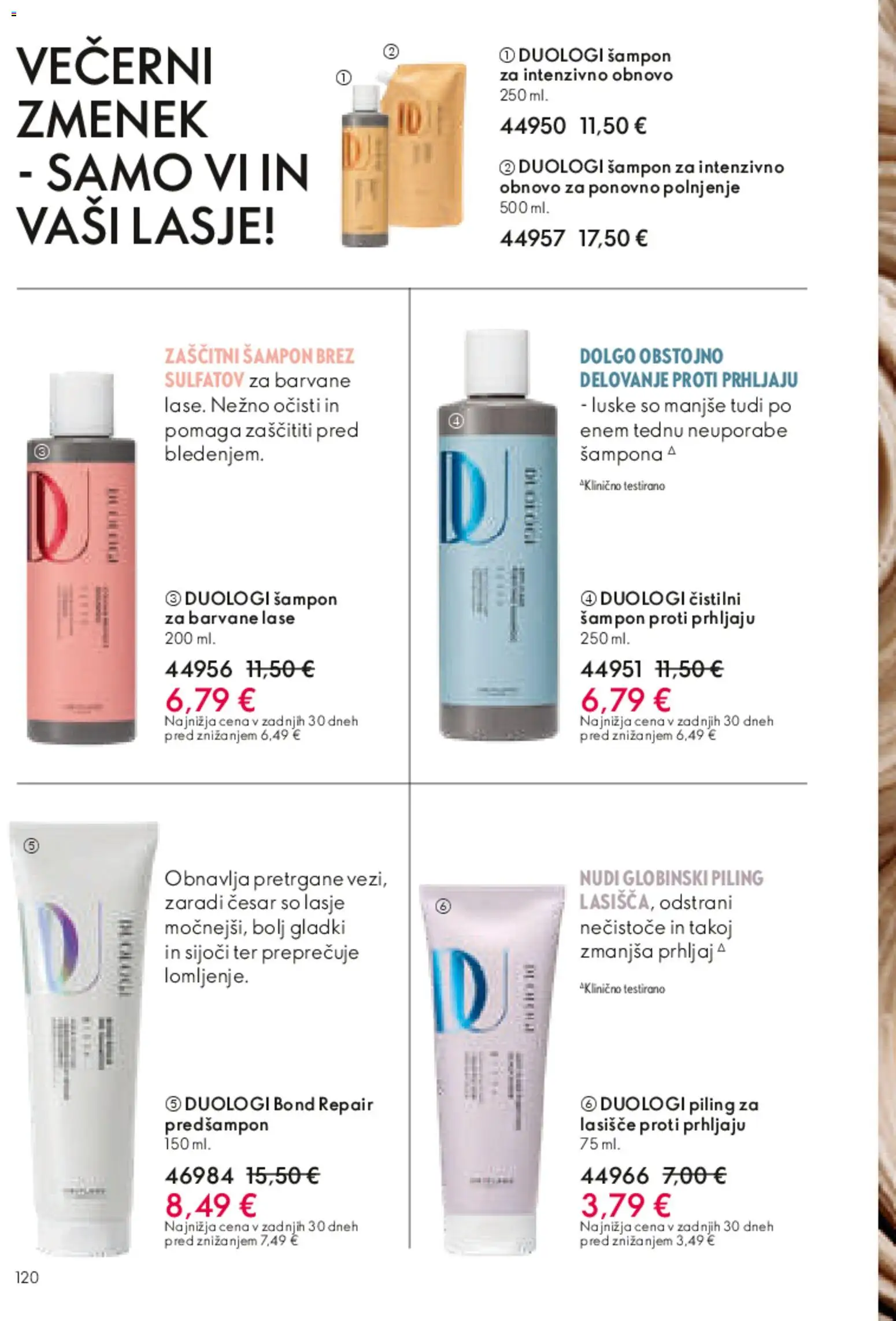 Novi Oriflame katalog ponudbe – veljaven od 01.04.2026 | Stran: 119 | Izdelki: Sampon, Piling