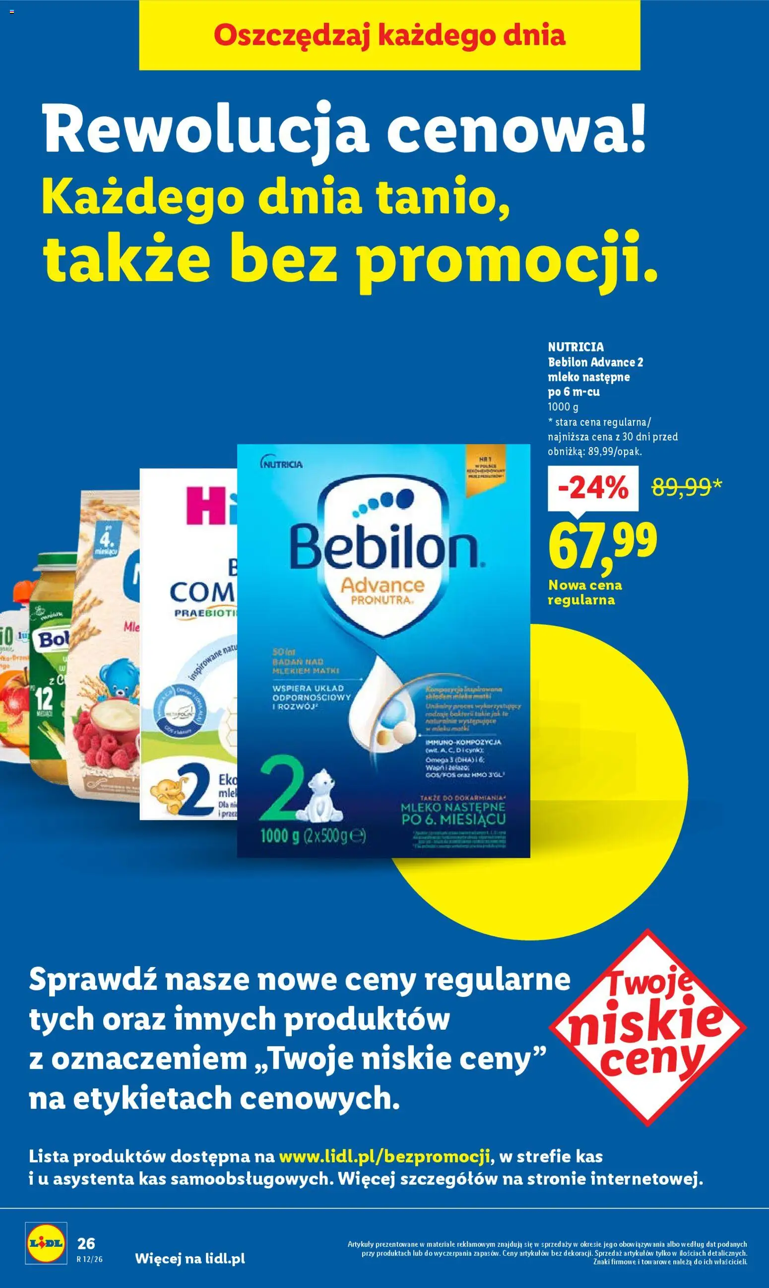 Lidl Polsko leták od 16.03.2026 | Strana: 26 | Produkty: Mléko