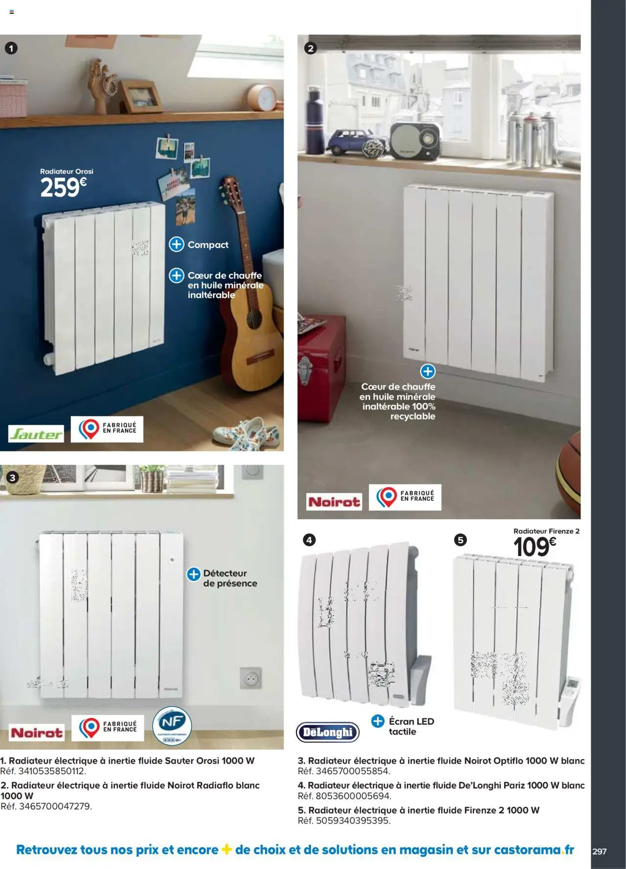 {H1} | Page: 297 | Produits: Delonghi, Radiateur, Huile