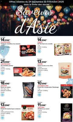 Costco - Prévisualisation de Costco catalogue Saveurs d'Asie valide à partir de 24.09.2025