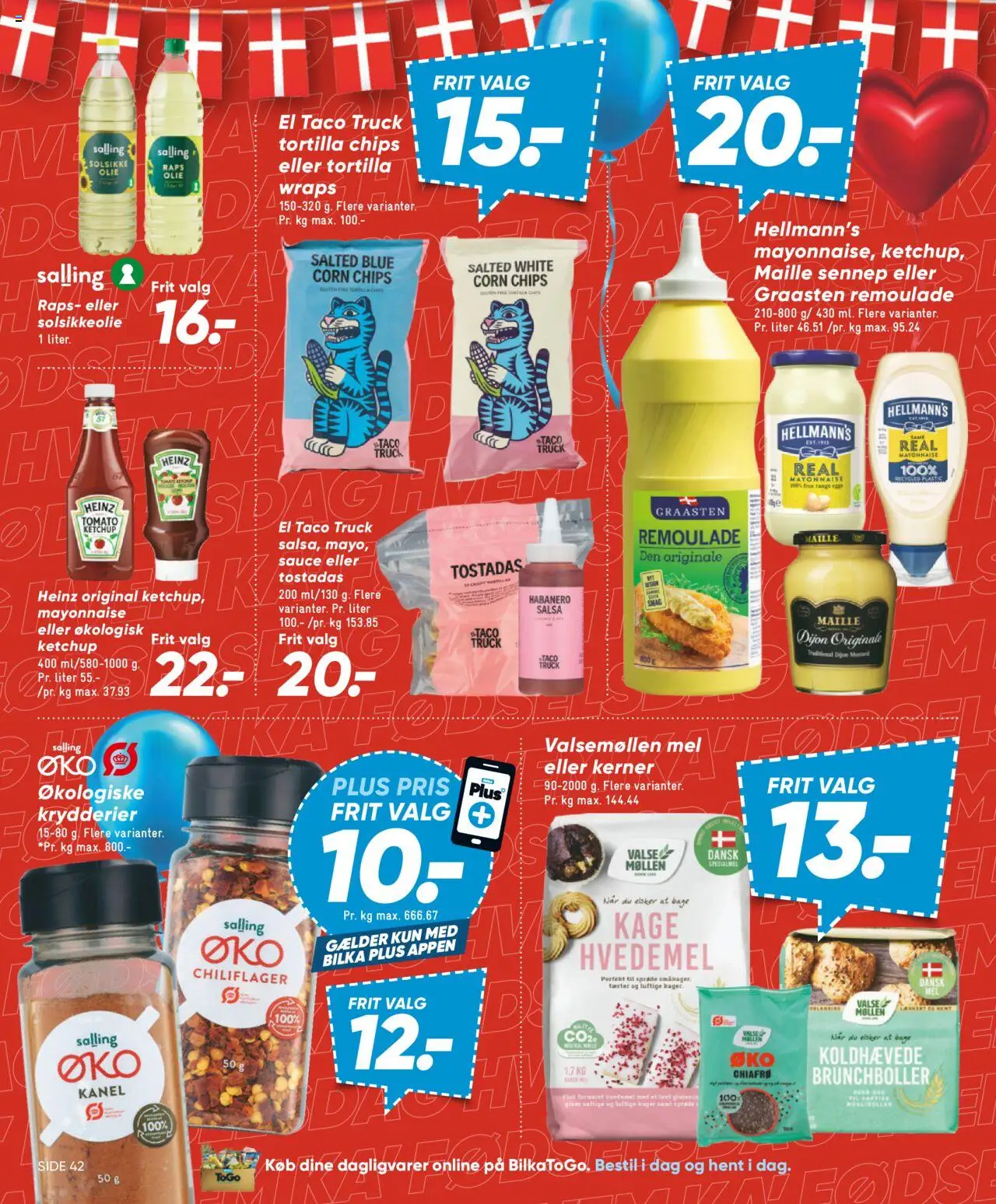 Bilka Tilbudsavis gyldig fra 01.08.2025 | Side: 48 | Produkter: Olie, Touca, Salsa, Sennep