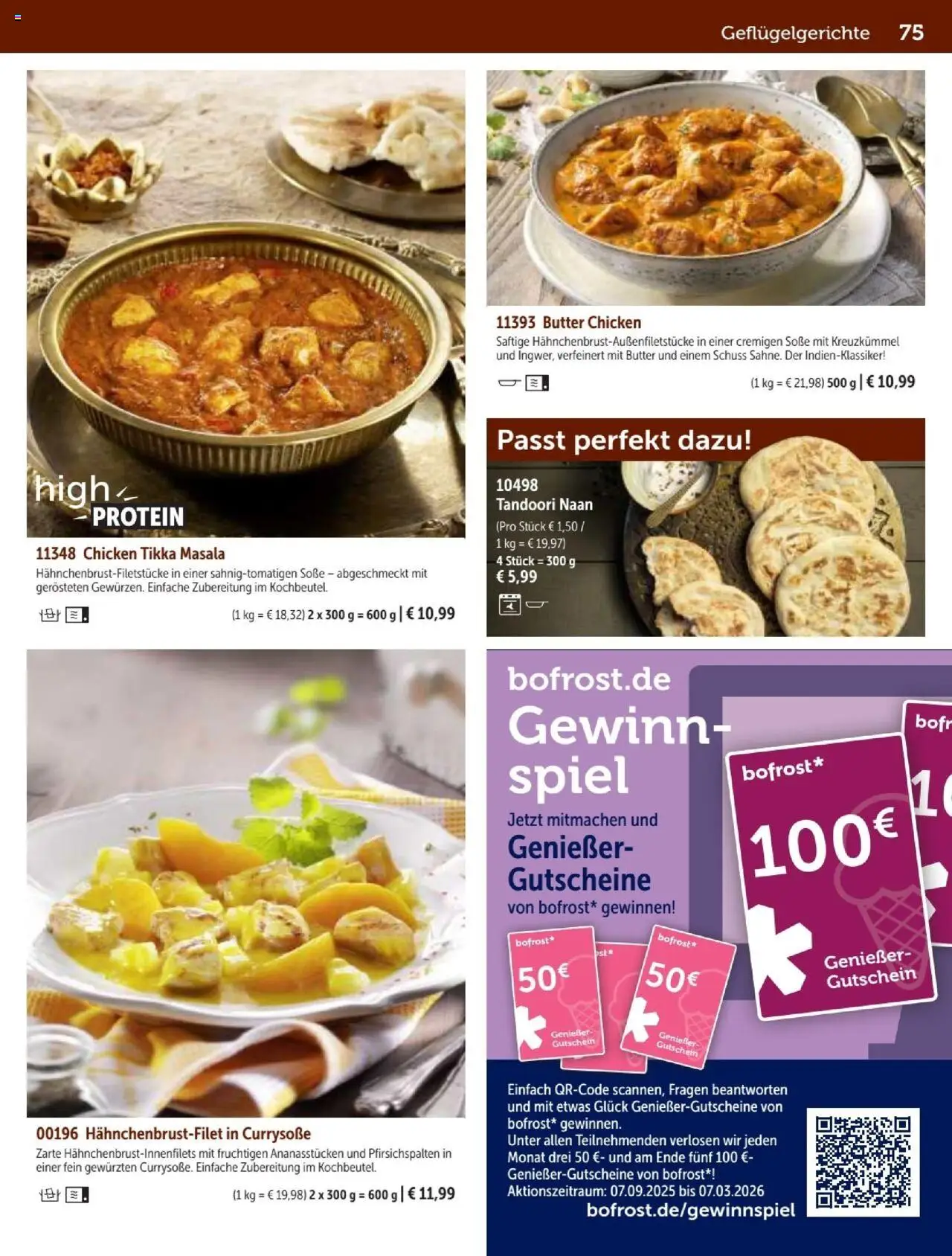 Bofrost Katalog – gültig ab 07.09.2025 | Seite: 75 | Produkte: Spiel, Butter, Soße