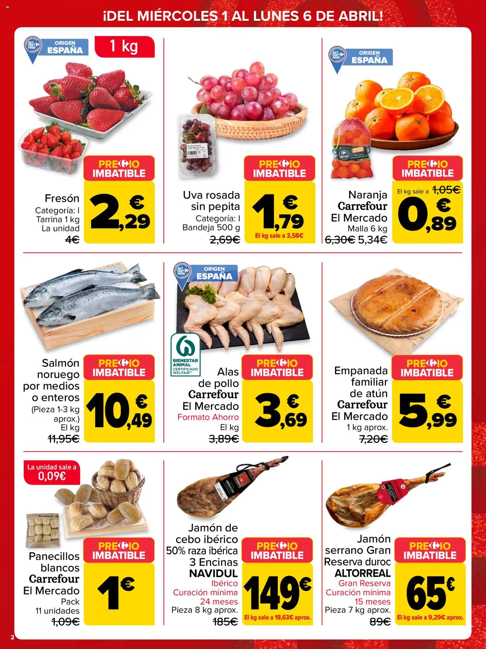 Carrefour Precio Imbatible │ válido desde el 01.04.2026 | Página: 2