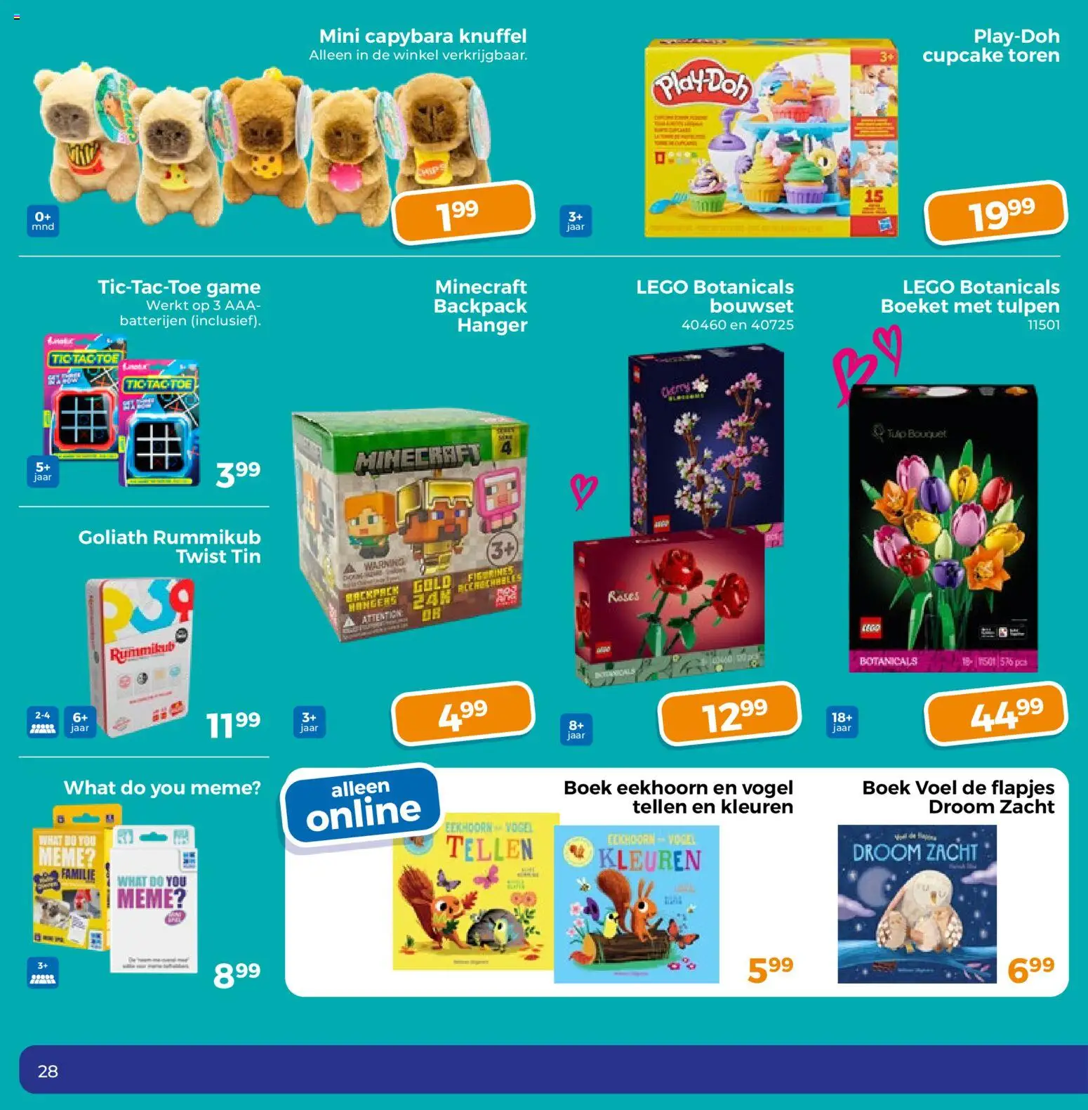 {H1} | Pagina: 32 | Producten: Hanger, Boek, Cupcake, Batterijen