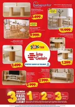 14.01.2026 tarihinden itibaren geçerli olan Şok Market kataloğu önizlemesi | Sayfa: 8 | Ürünler: Sandalye, TV, Ocak, Orta sehpa