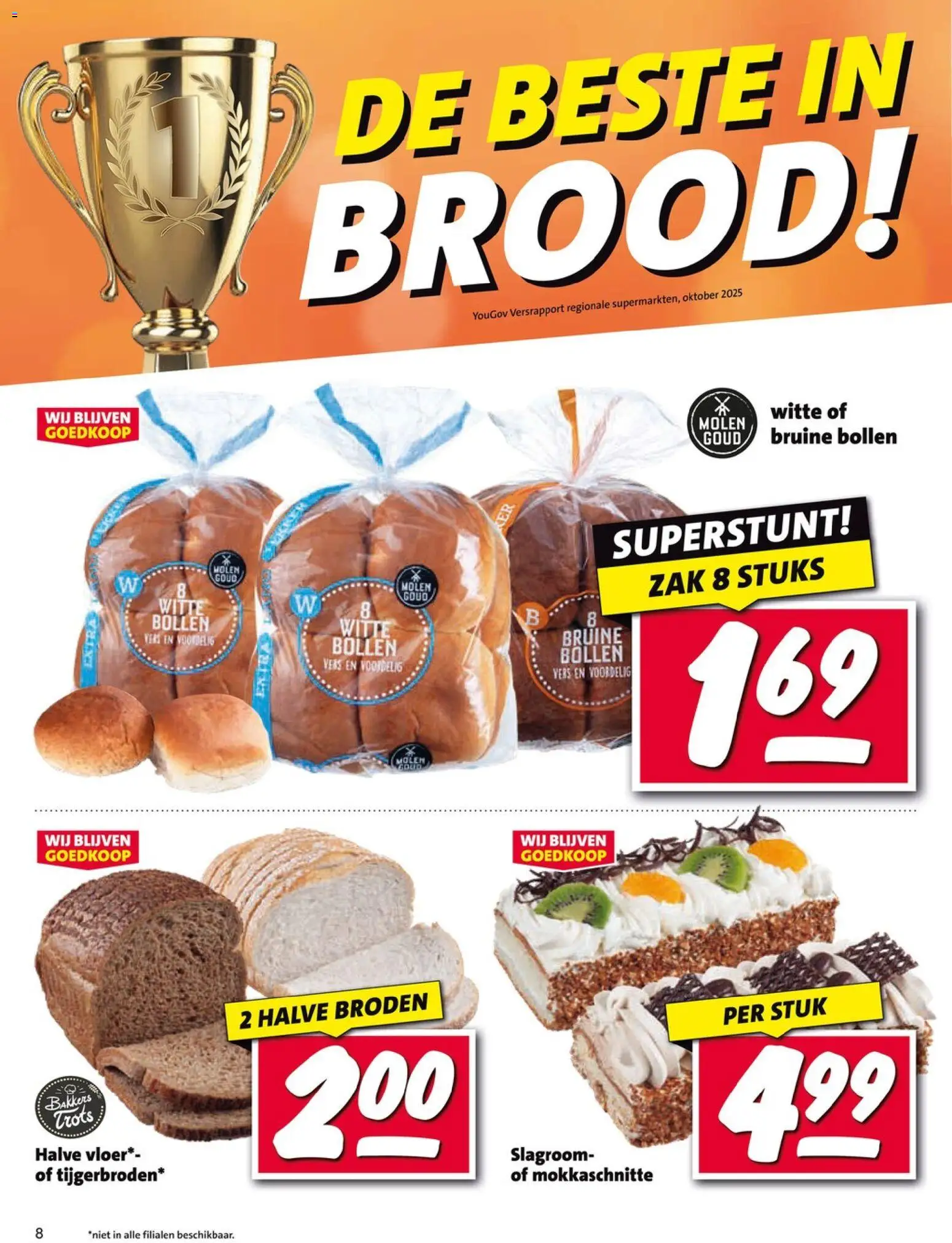 {H1} | Pagina: 8 | Producten: Brood, Slagroom, Zak