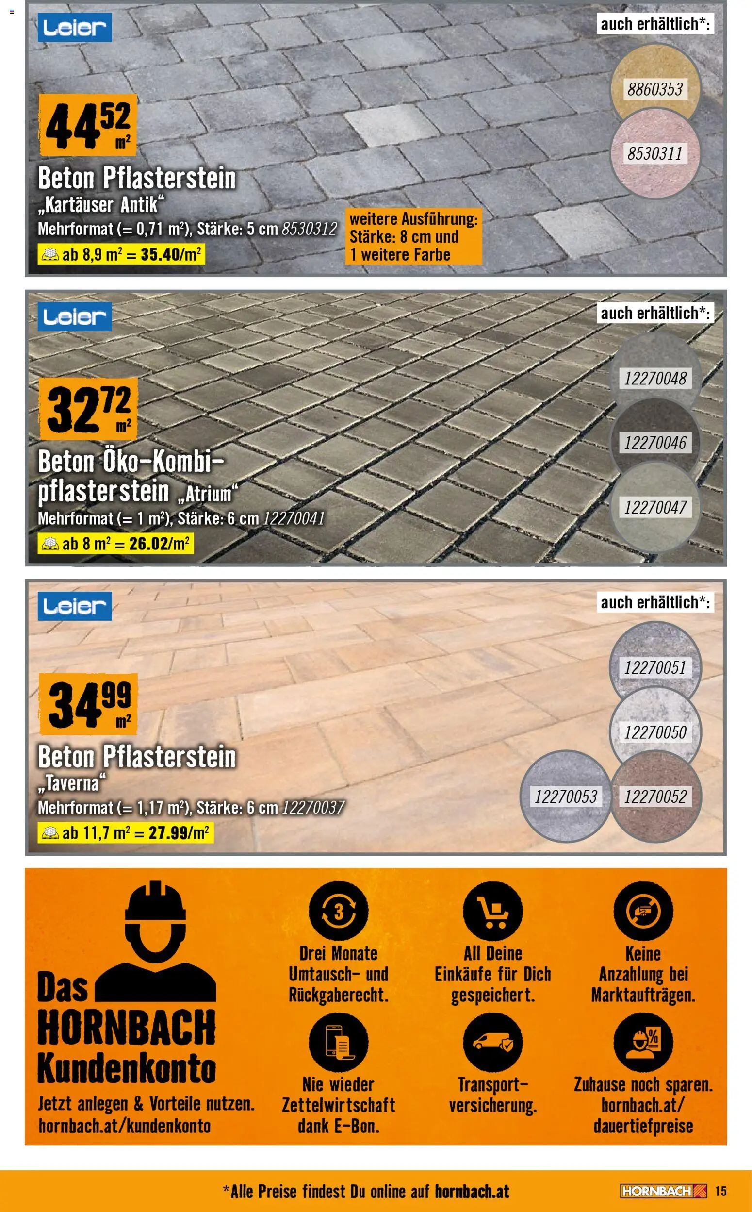 Hornbach Flugblatt gültig ab 23.02.2026 | Seite: 15