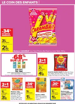 Carrefour - Prévisualisation de Carrefour catalogue semaine 6 valide à partir de 03.02.2026 | Page: 16 | Produits: Fraise, Thé, Bonbons, Gélatine