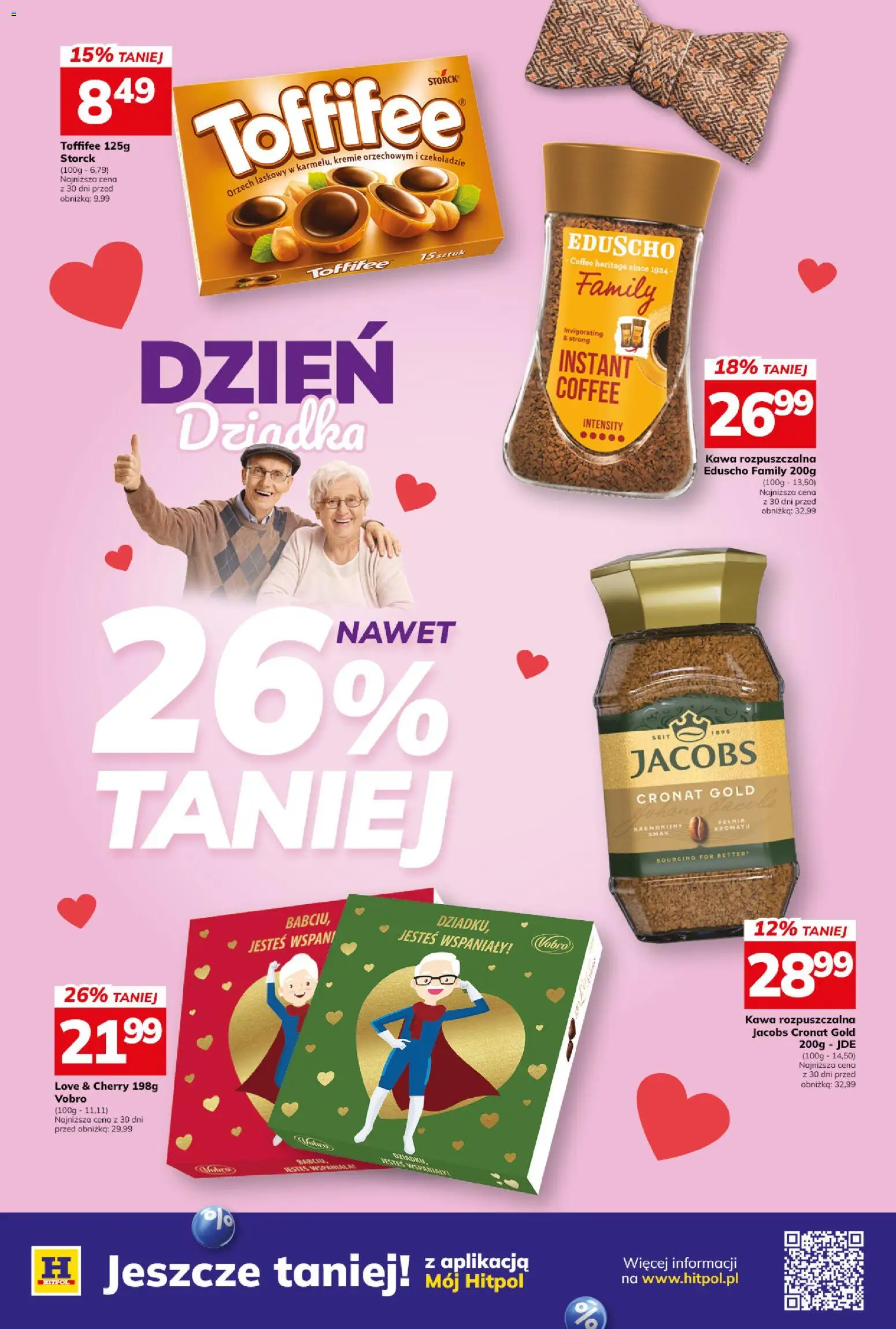Hitpol Gazetka od 16.01.2026 | Strona: 5 | Produkty: Kawa rozpuszczalna, Toffifee, Kawa