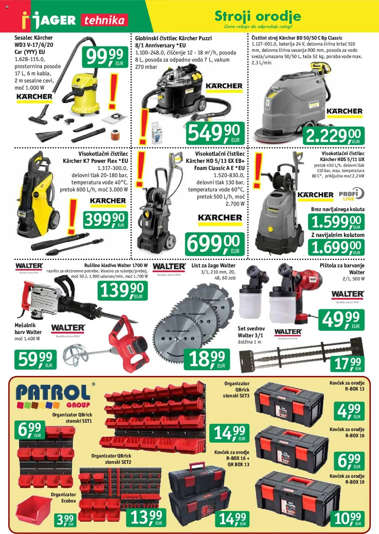 Novi Jager katalog ponudbe – veljaven od 17.09.2025 | Stran: 9 | Izdelki: Baterija, Mesalnik, Sesalec, Kovcek