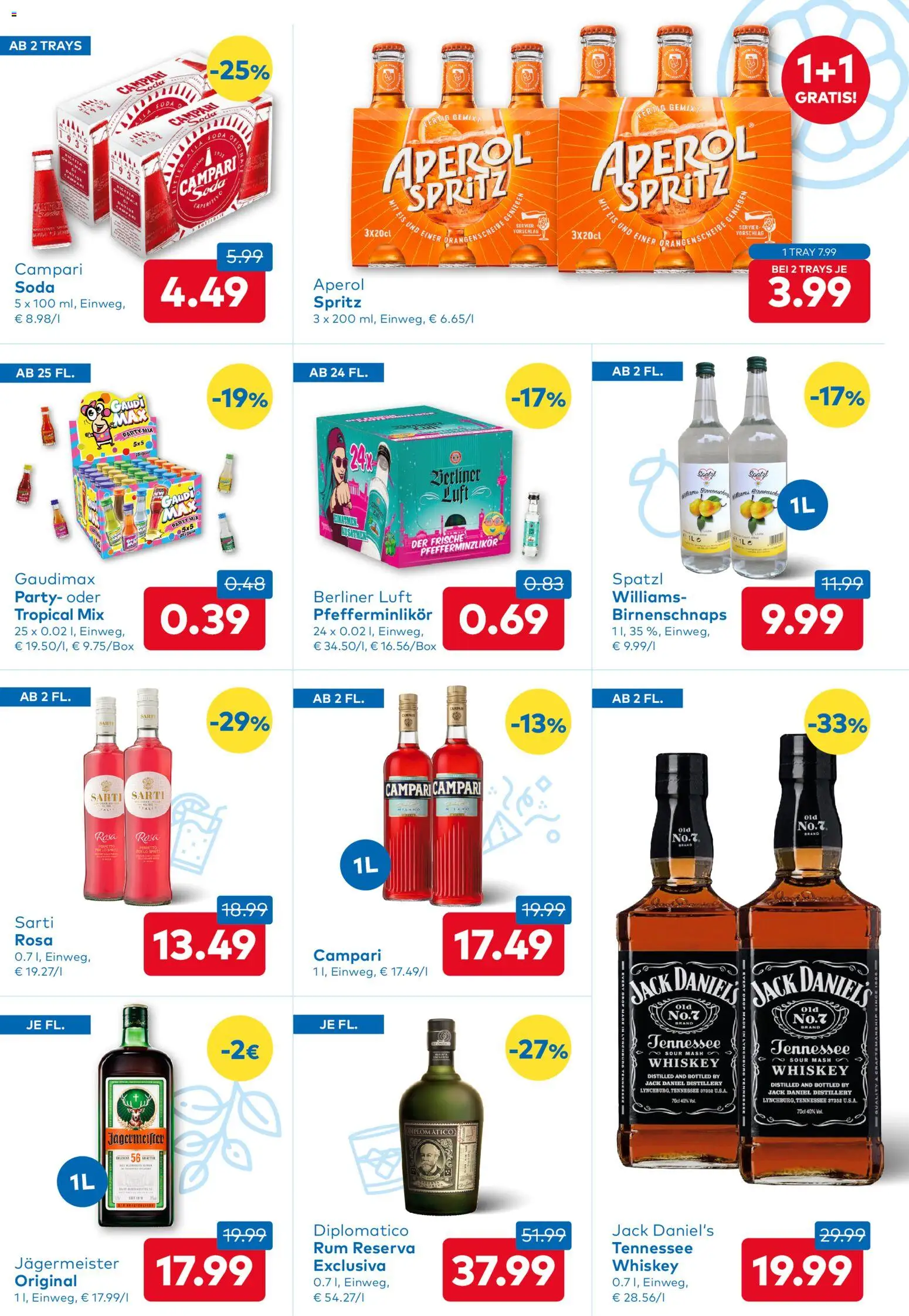 T&G Flugblatt gültig ab 09.04.2026 | Seite: 7 | Produkte: Whiskey, Eis, Nauriit