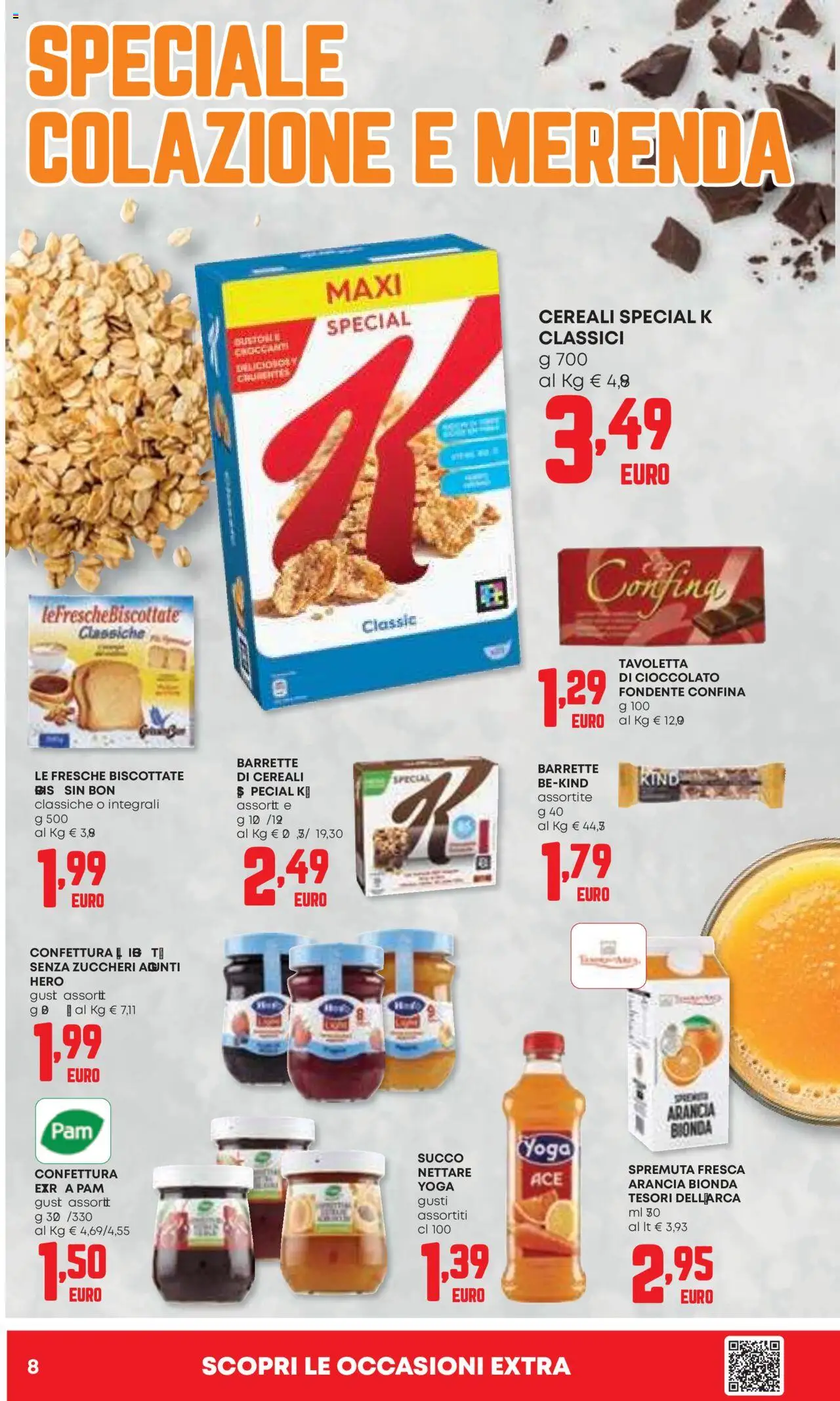 Volantino Panorama del 11.09.2025 | Pagina: 8 | Prodotti: Cioccolato, Succo, Tè, Cereali
