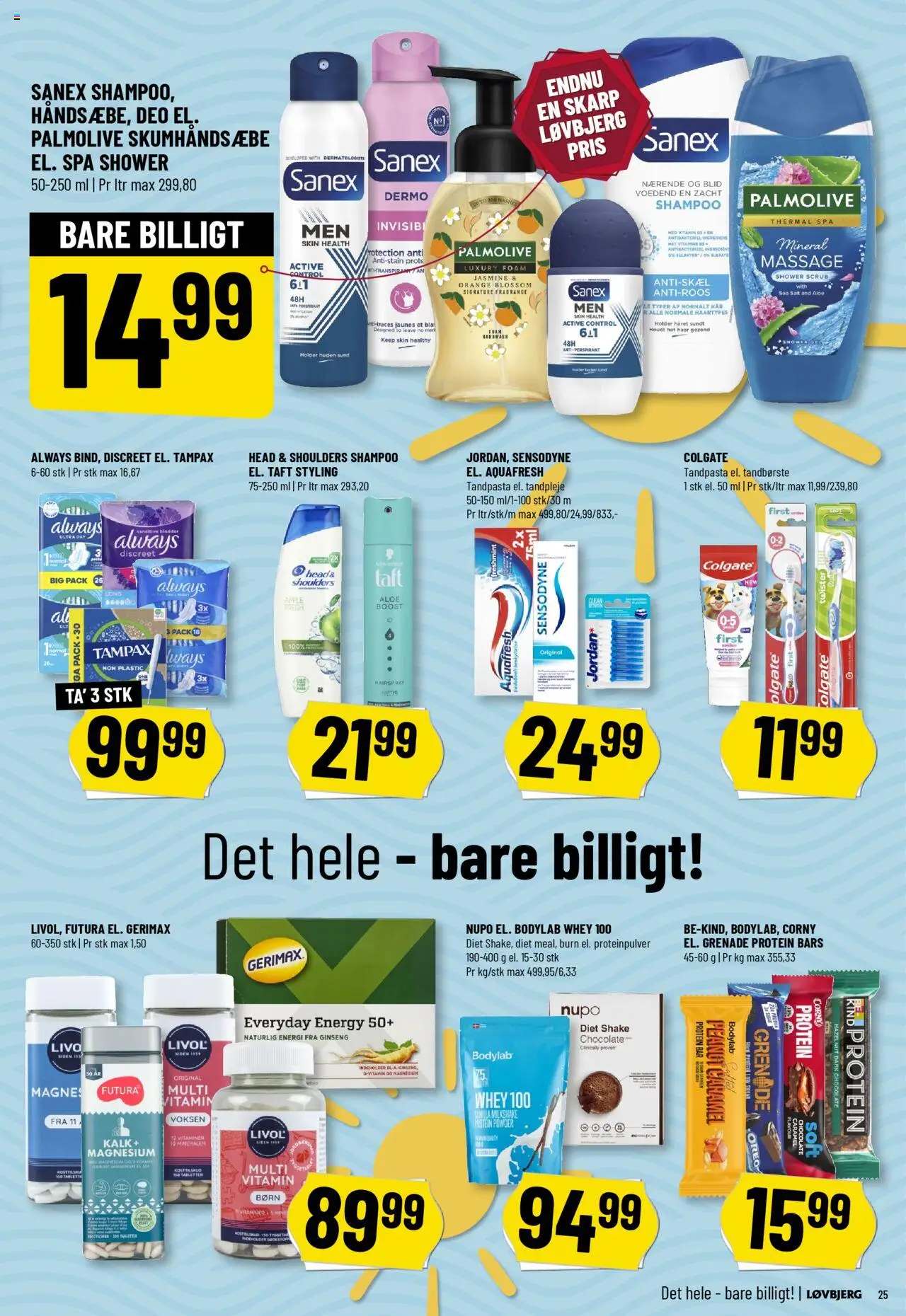 Løvbjerg Tilbudsavis gyldig fra 08.08.2025 | Side: 27 | Produkter: Tandpasta, Tandbørste, Salt, Oreo