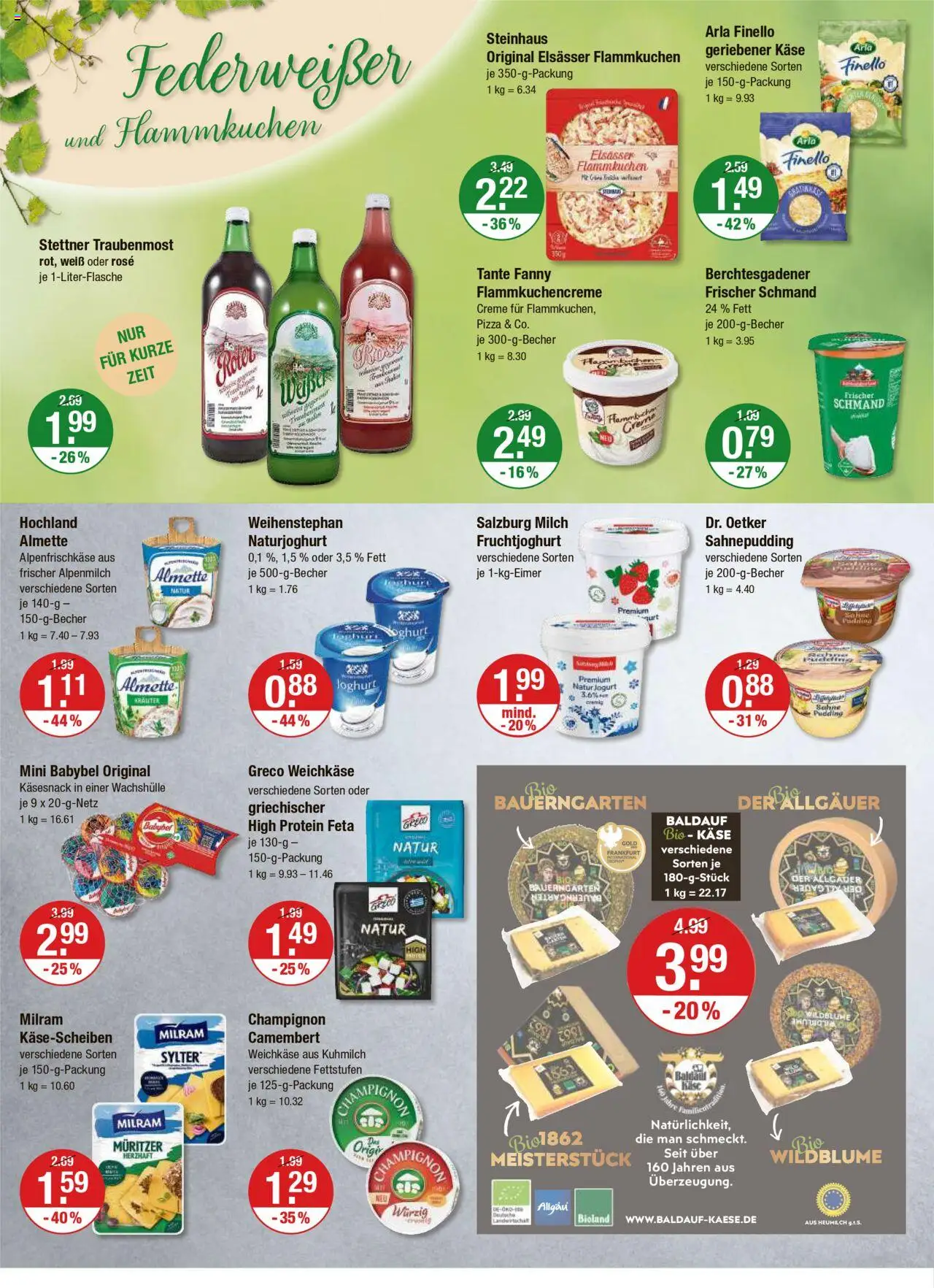 V-Markt - /Oberpfalz - gültig ab dem 21.08.2025 | Seite: 6 | Produkte: Feta, Käse, Joghurt, Milram