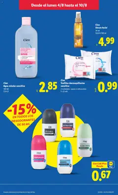 Lidl catálogo MAD │ válido desde el 04.08.2025 | Página: 17