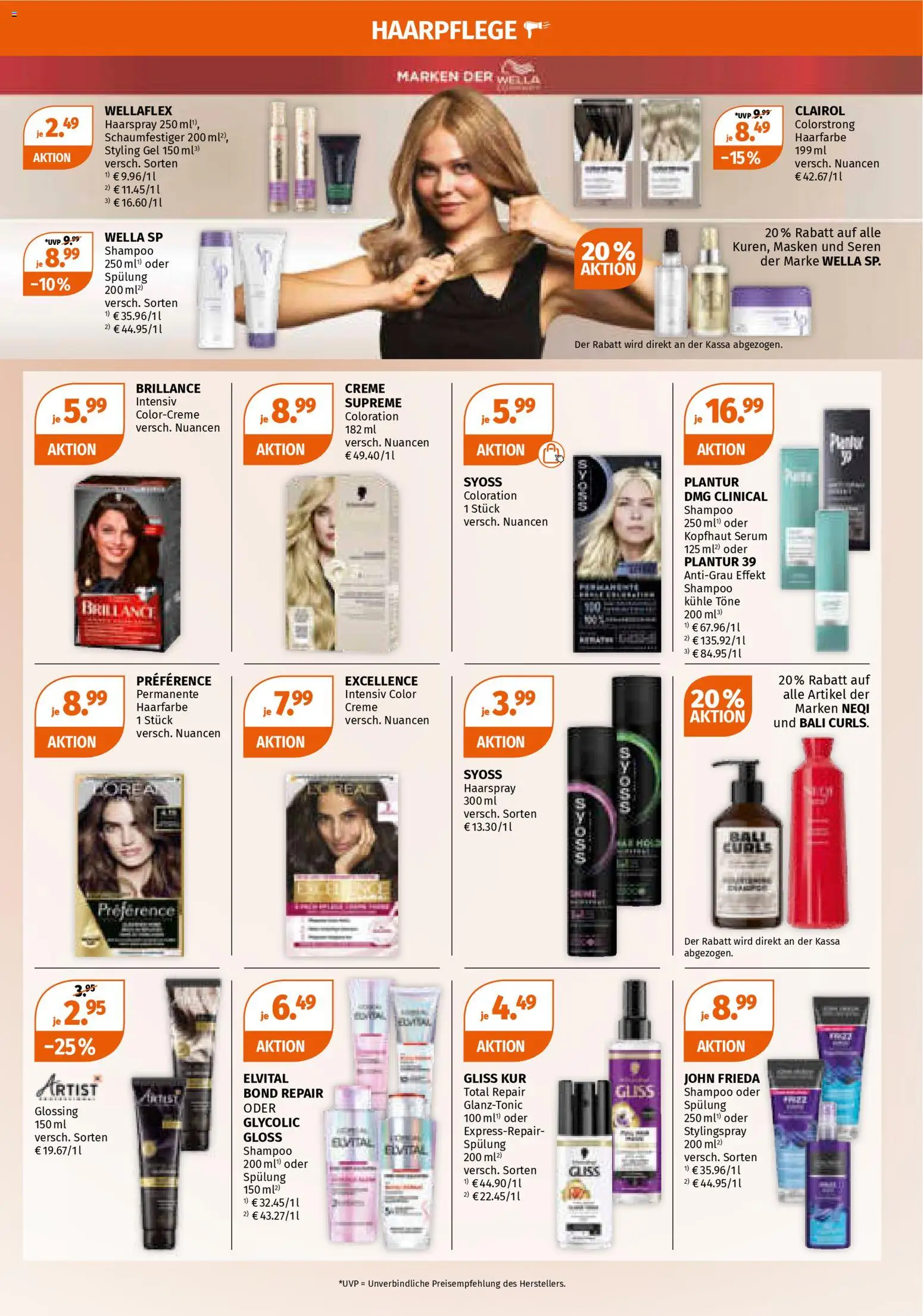 Müller Weihnachtsfreude schenken gültig ab 15.12.2025 | Seite: 5 | Produkte: Shampoo, Haarspray, Haarfarbe, Creme
