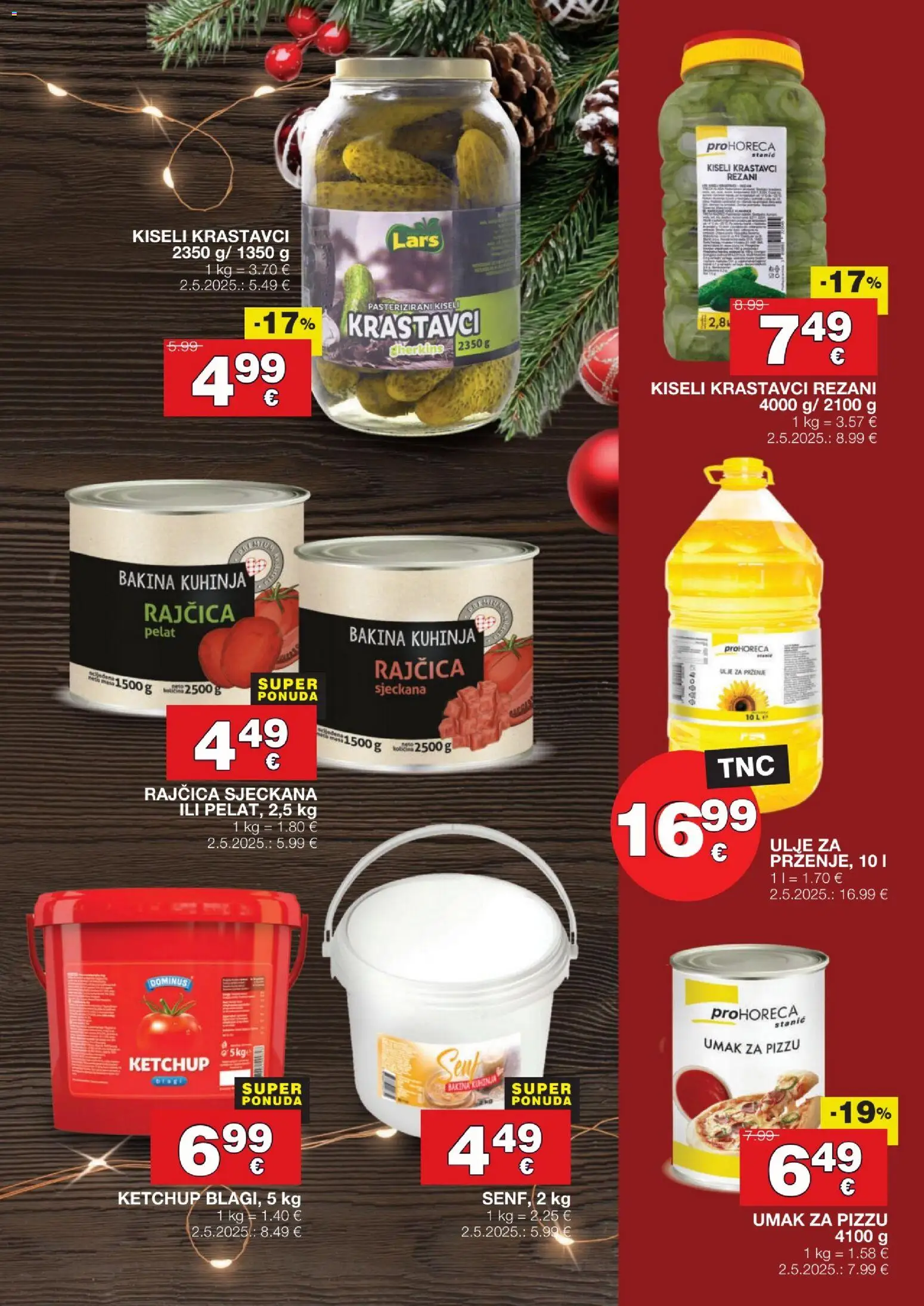 Stanić Diskont katalog | vrijedi od 20.11.2025 | Stranica: 7 | Proizvodi: Ulje, Krastavci, Rajčica, Kuhinja