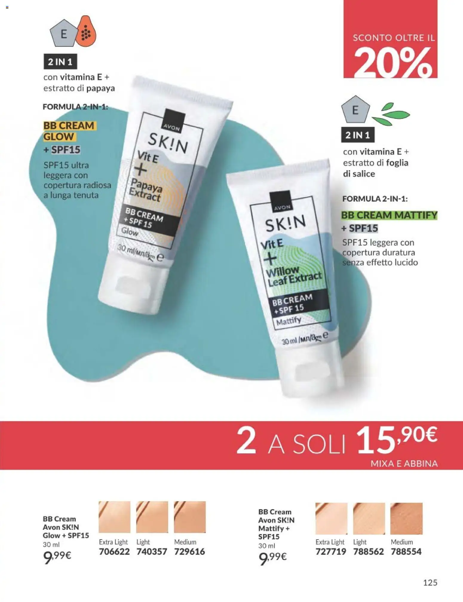 Volantino Avon del 01.02.2026 | Pagina: 125 | Prodotti: BB cream