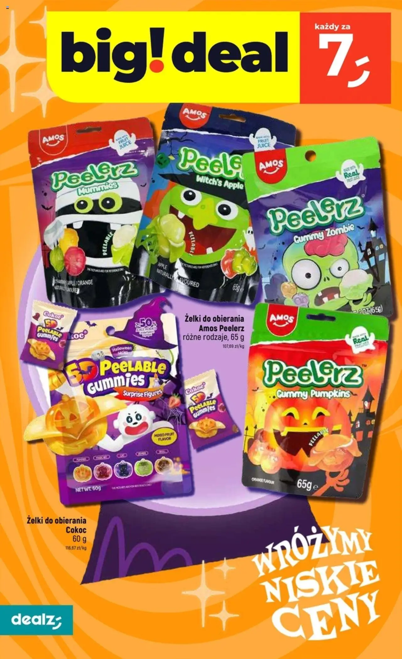 Dealz Gazetka - Upiornie niskie ceny od 11.09.2025 | Strona: 10 | Produkty: Żelki