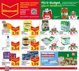 Volantino Despar del 18.09.2025 | Pagina: 17 | Prodotti: Pollo, Patate, Acqua, Miele