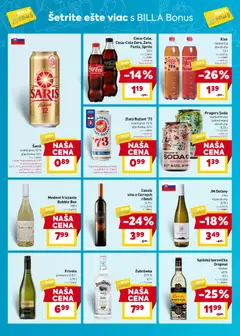 Billa leták platný od 18.03.2026 | Strana: 6 | Produkty: Víno, Prosecco, Zlatý Bažant, Šariš