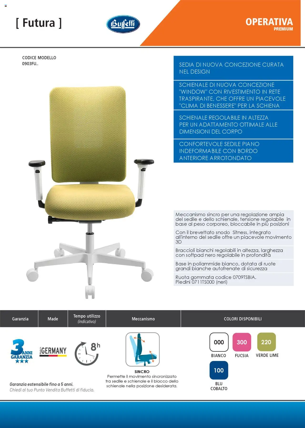 Volantino Buffetti del 28.06.2025 | Pagina: 119 | Prodotti: Braccioli, Lime, Sedia