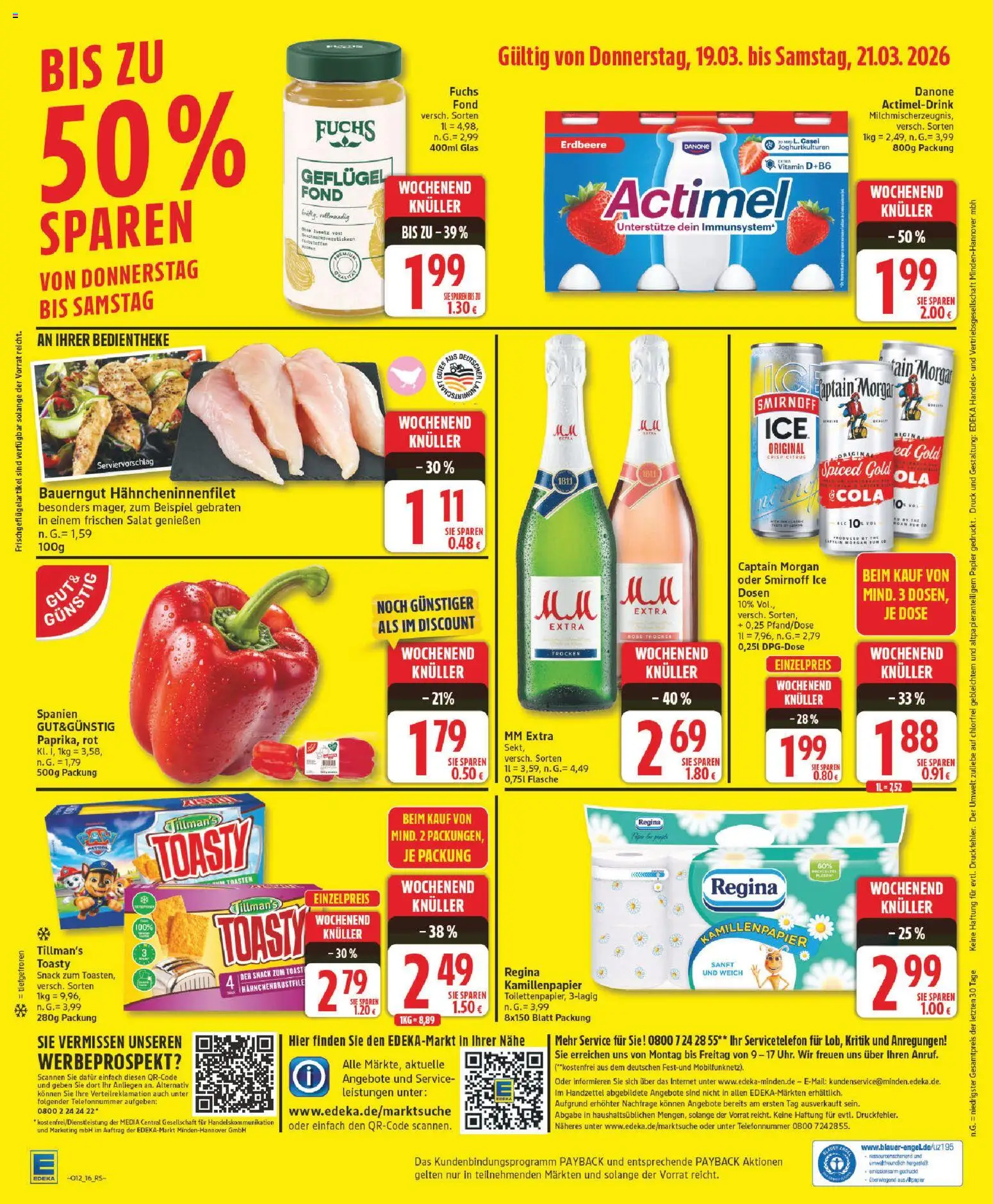 Edeka Prospekt 	 – gültig ab 16.03.2026 | Seite: 16