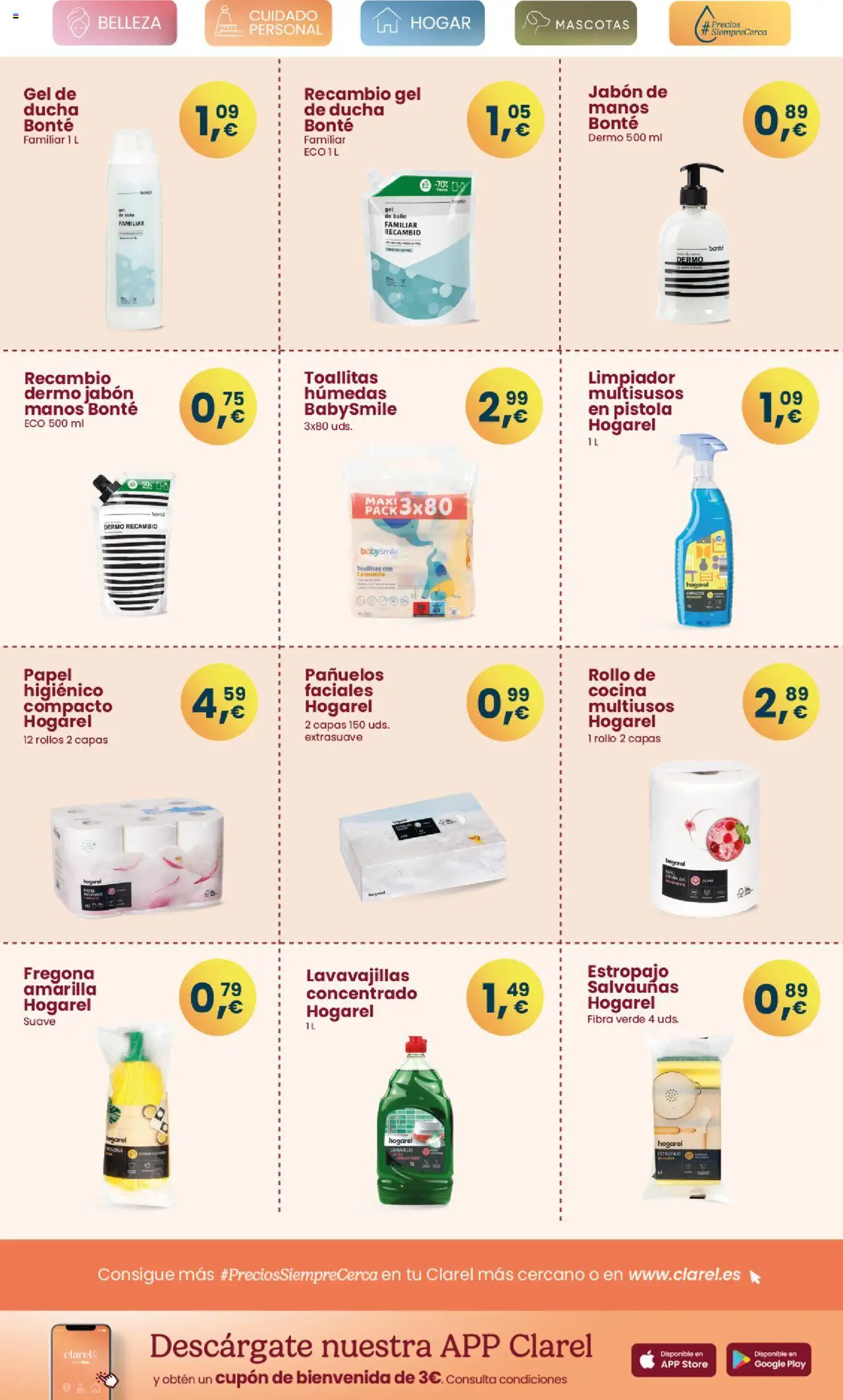 Clarel - folleto │ válido desde el 10.09.2025 | Página: 14 | Productos: Jabón, Té, Cocina, Ducha