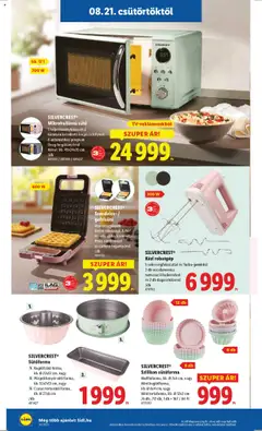 Lidl akciós ujság - amely érvényes a következő dátumtól: 21.08.2025 | Oldal: 38