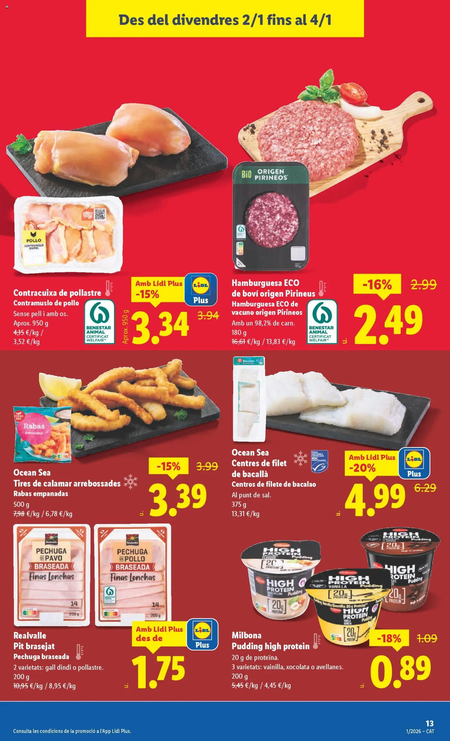 Lidl folleto │ válido desde el 29.12.2025 | Página: 25 | Productos: Filete, Σοκολατούχο γάλα