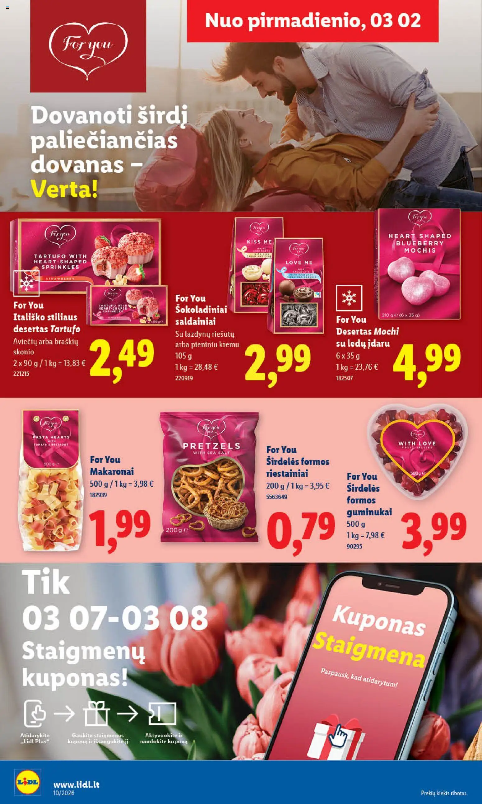 LIDL akcijos nuo 02.03.2026 | Puslapis: 10 | Prekių: Saliamis