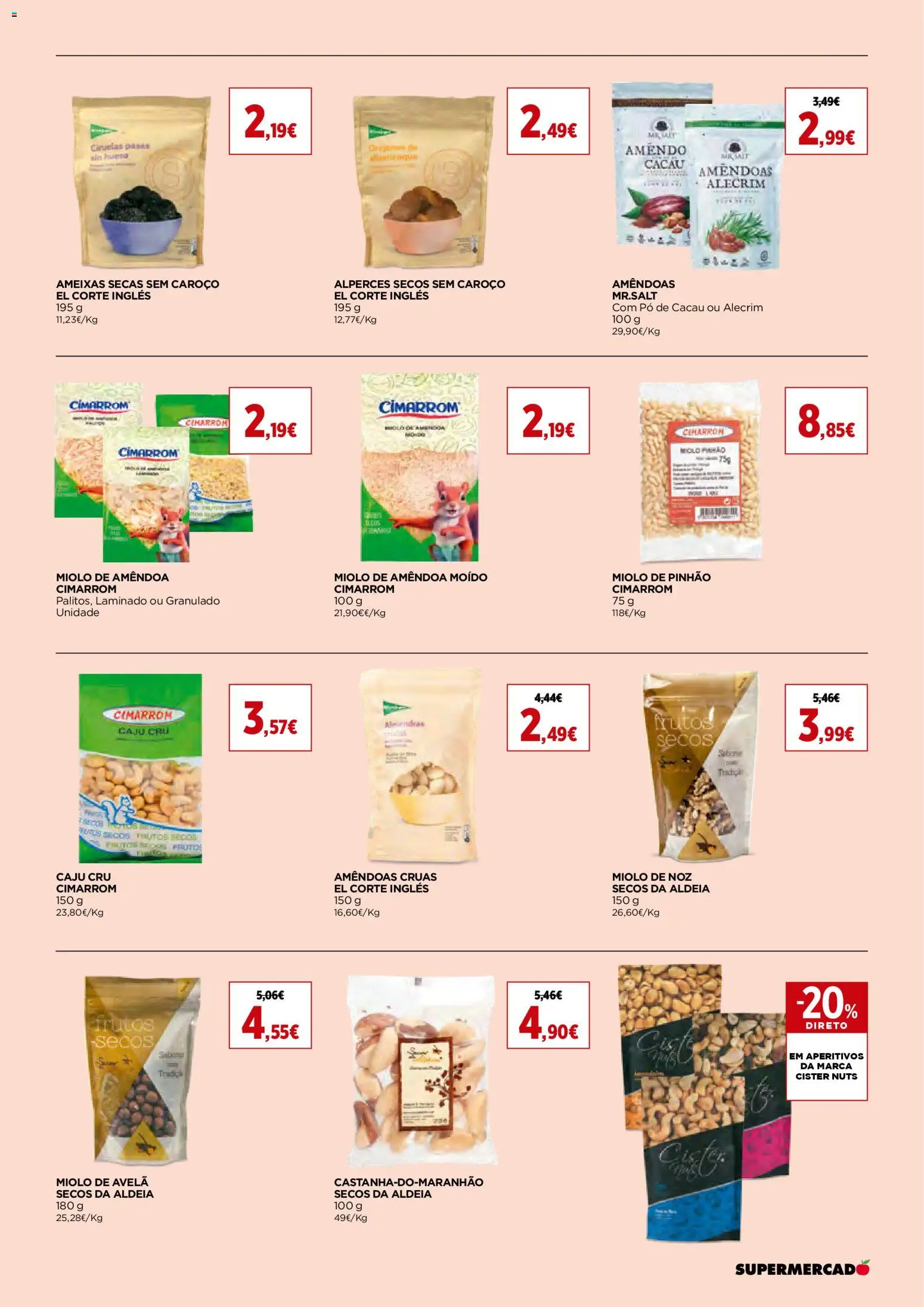 El Corte Ingles folheto │ válido de 31.10.2025 | Página: 11 | Produtos: Ameixas, Amêndoas, Pó