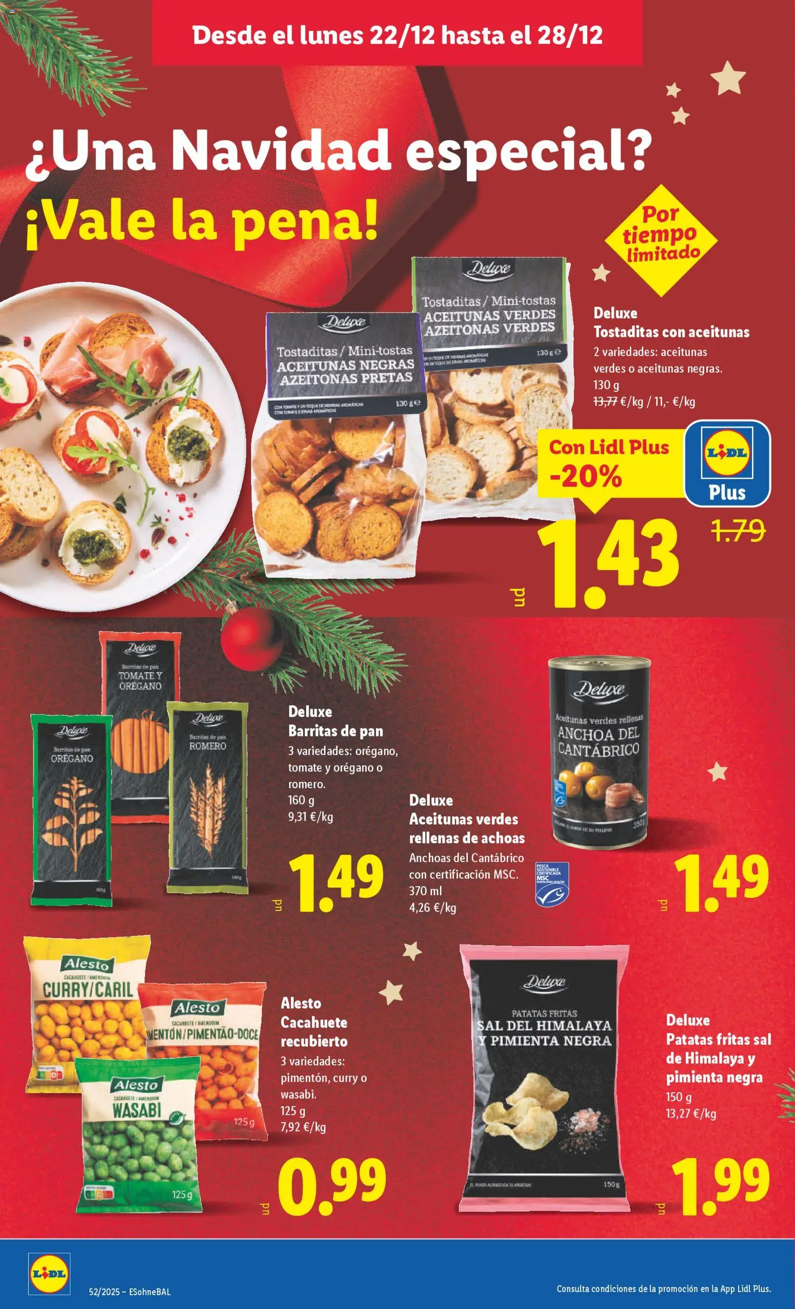 Lidl folleto │ válido desde el 22.12.2025 | Página: 24 | Productos: Pan, Anchoa