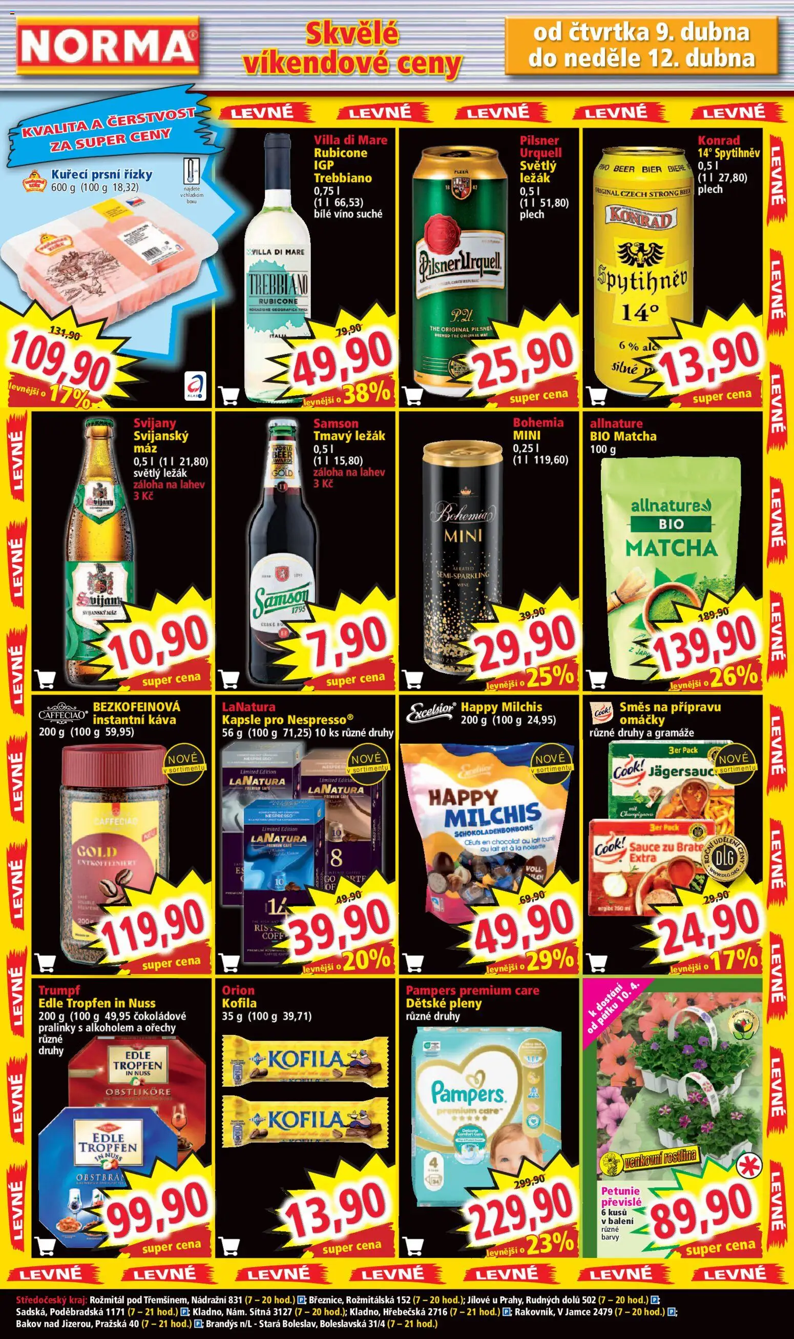 Norma leták od 07.04.2026 | Strana: 7 | Produkty: Káva, Ořechy, Matcha, Nespresso
