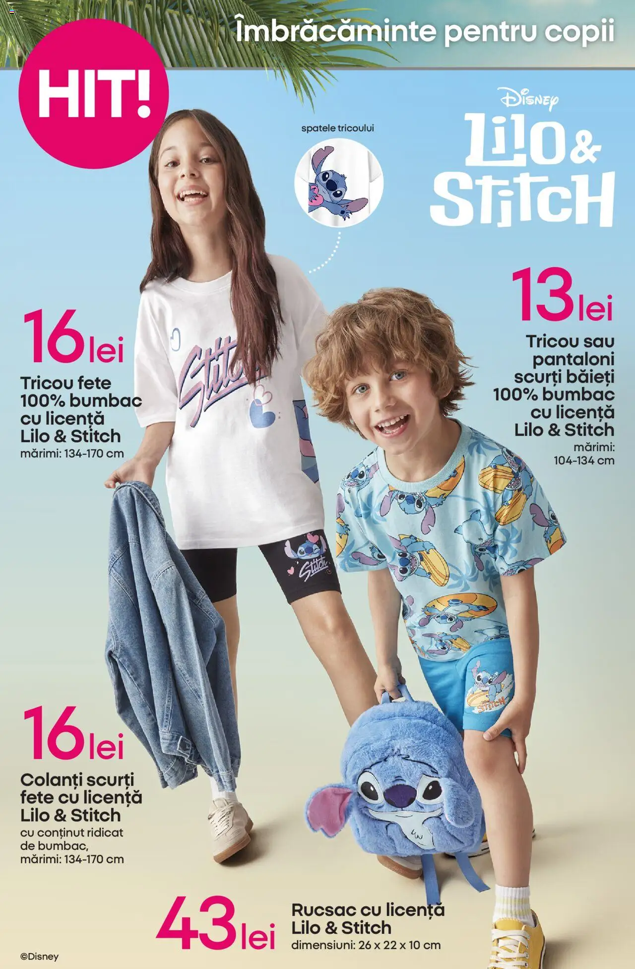Catalog Pepco – valabil de la 03.07.2025 | Pagină: 2 | Produse: Tricou, Pantaloni, Colanți, Rucsac