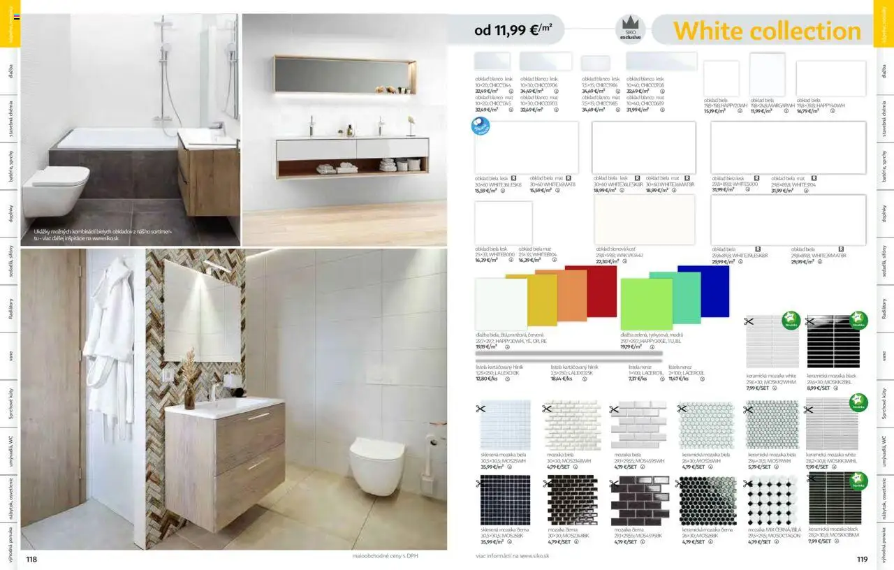 Nové Siko akcie – leták je platný od 01.09.2025 | Strana: 60 | Produkty: Osvetlenie, Dlažba, Radiátory, Obklad