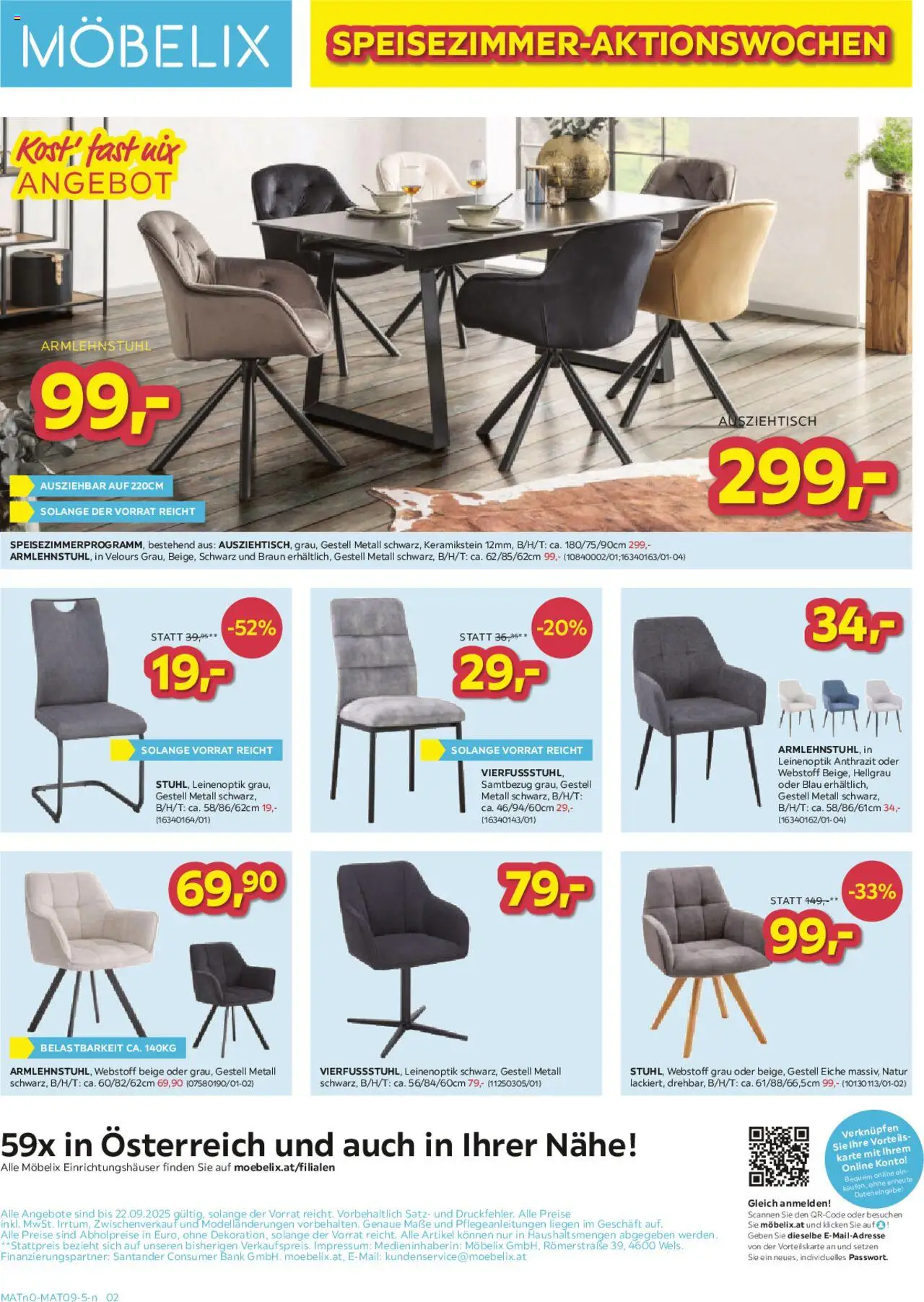 Möbelix Speisezimmer-aktionswochen gültig ab 16.09.2025 | Seite: 2